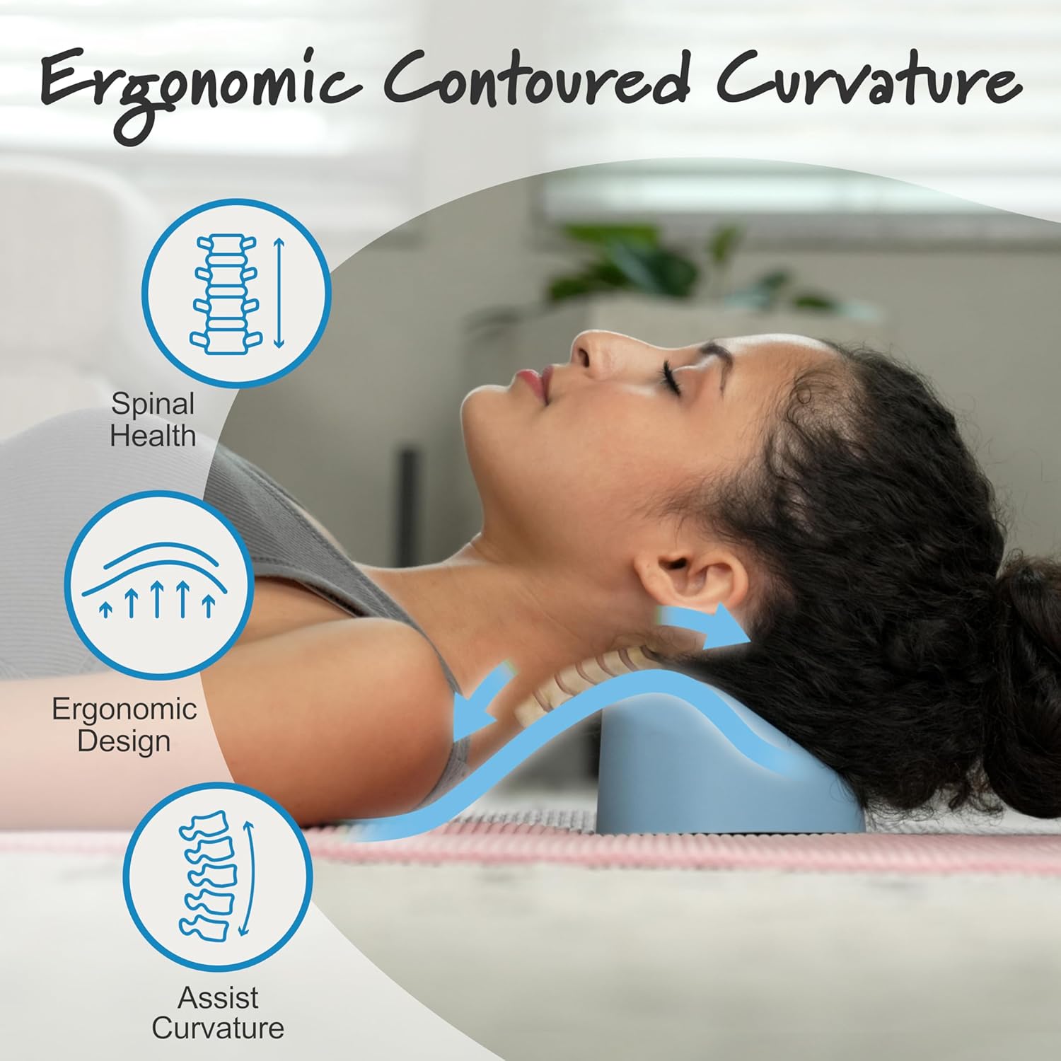 CranioCradle Home Therapy System, Sport - Relieves Head, Neck, Back & Shoulder Pain - Ease Symptoms Caused by Chronic Head & Neck Issues, Headaches, Migraines, TMJ Syndrome, Whiplash, Sciatica