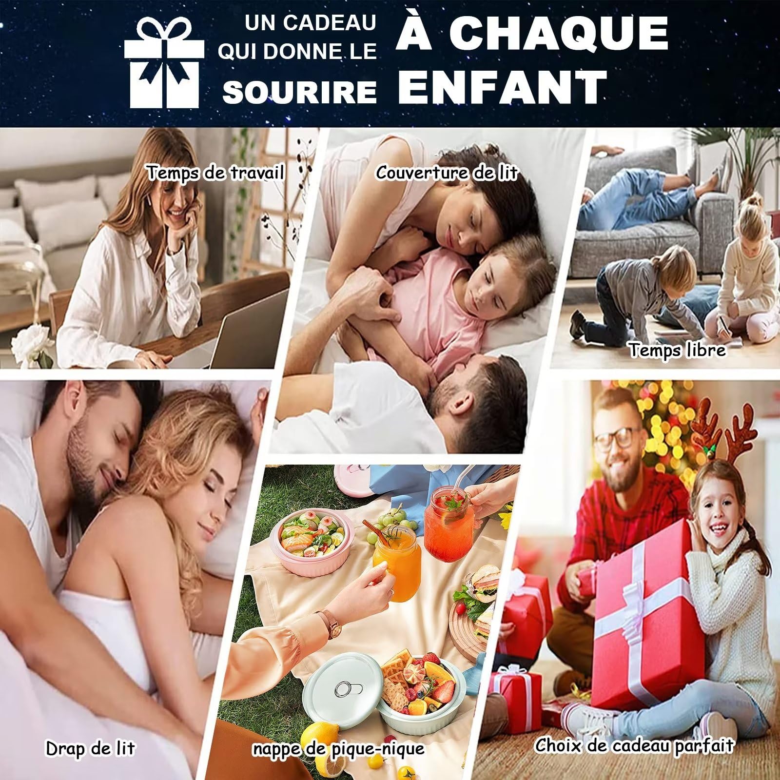 Cadeaux Plaid d'anniversaire pour à ma Fille, Couverture Personnalisé Doux pour Offrir à Son Fille de la Part de Maman, Idée Cadeau Insolite Utile pour Un Noel Une Fête Un Mariage