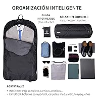 Zaino Impermeabile Ripiegabile MGKolbe - Sacca Per Biancheria Sporca E Viaggi, 92x60 Cm, Nero - Foto 3