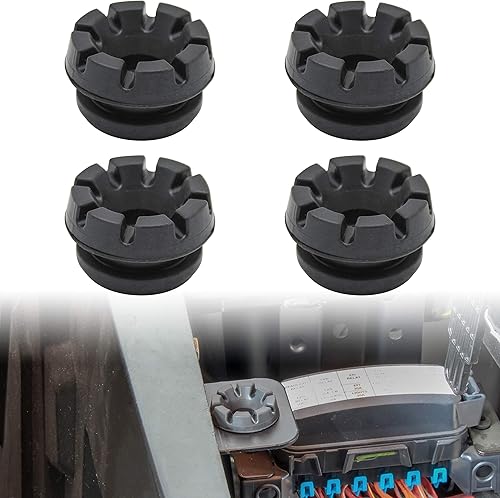 SAUTVS Kit de 4 ojales para asiento trasero de cabina para Polaris ACE RZR Ranger Sportsman Crew 500 700 800 XP 4x4 accesorios (repuesto #5412507)