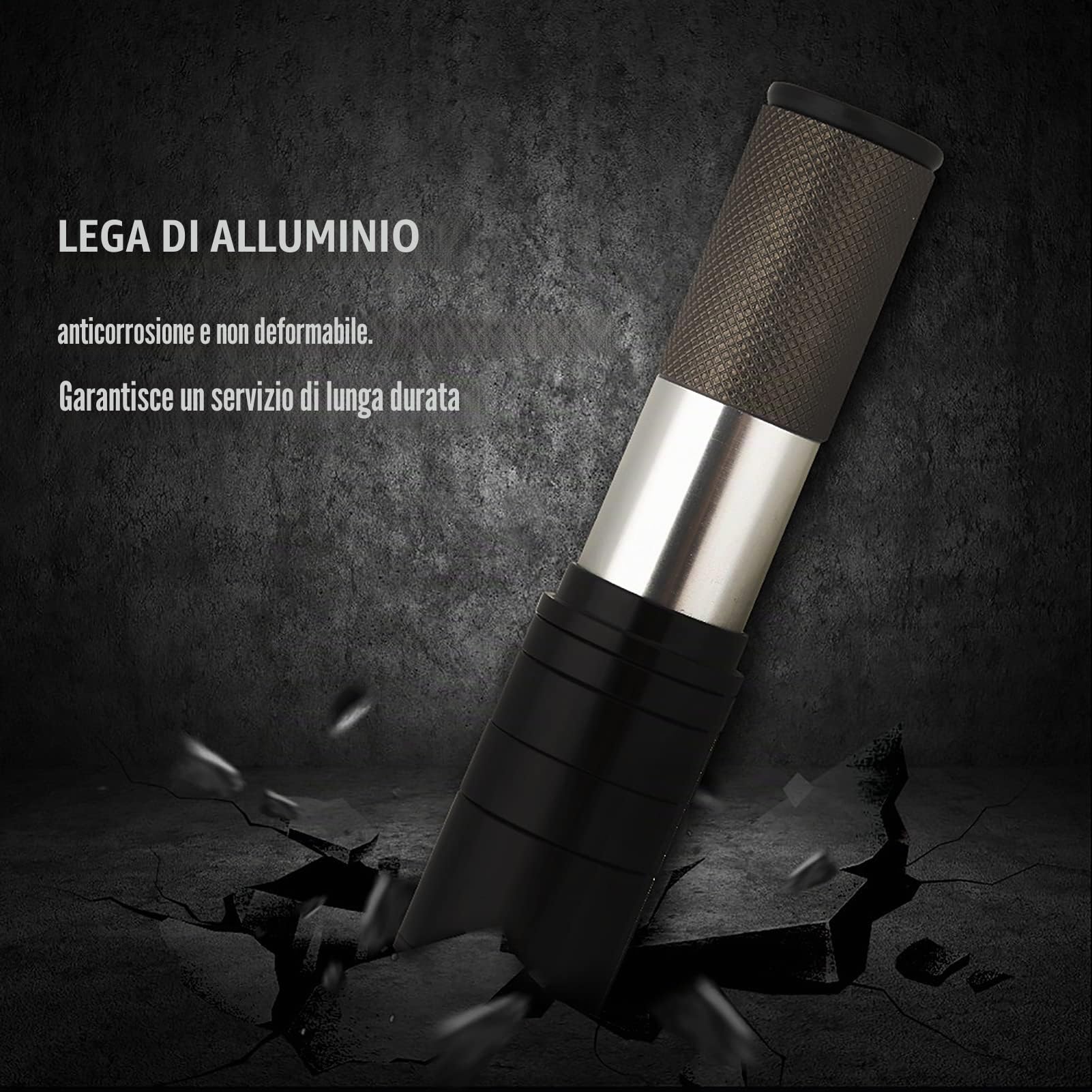 Attacco manubrio per bicicletta, estensione per estensione riser per stelo per tubo manubrio per bicicletta Accessori per ciclismo per mountain bike per alzarsi stelo per forcella del manubrio
