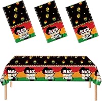 Vista 15 de 3 manteles de plástico con diseño a cuadros, decoración de fiesta de cumpleaños, mantel desechable para niños, suministros de fiesta de cumpleaños