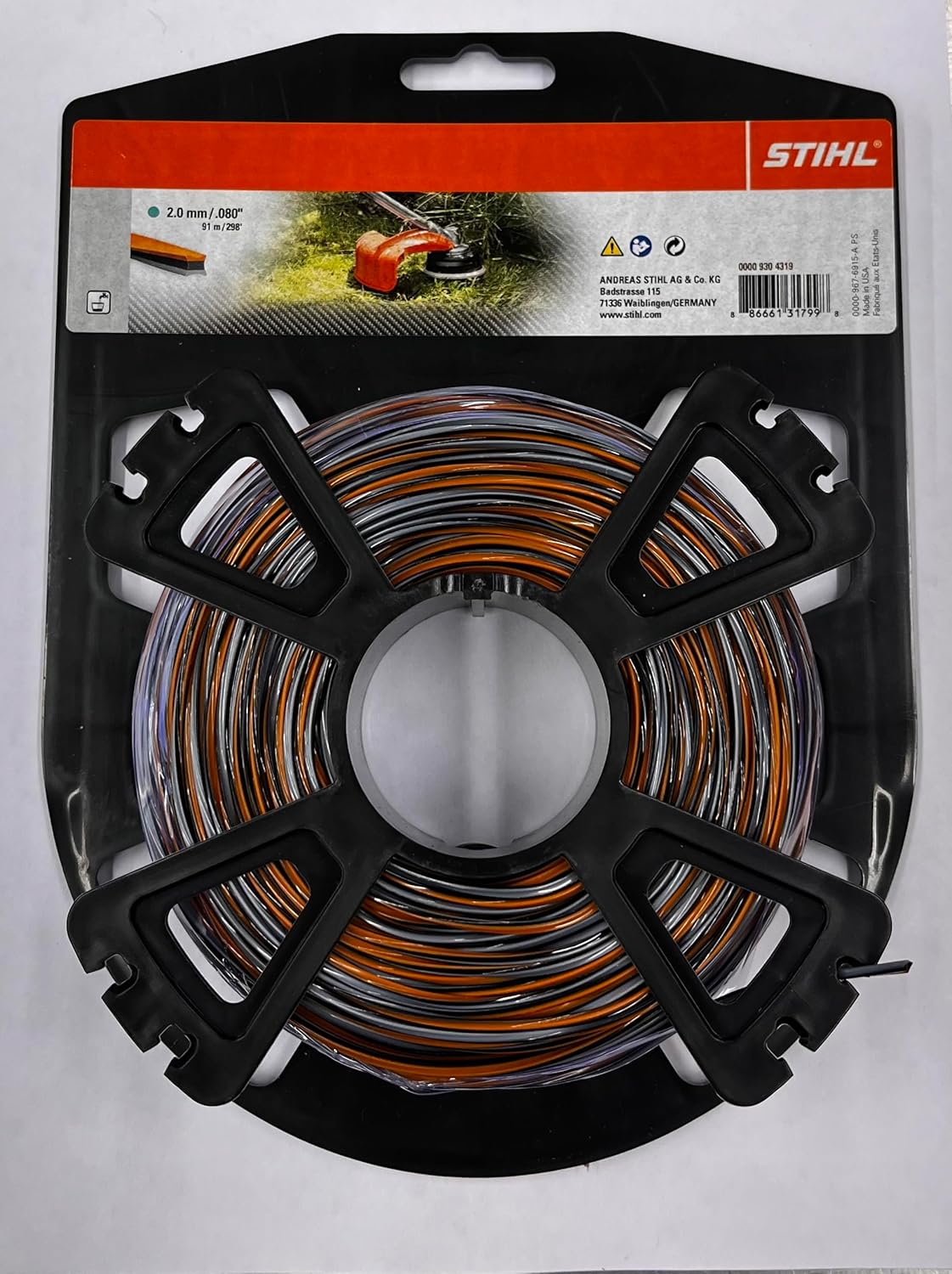 Stihl Pro Trimmer line 0000-930-4319, orange