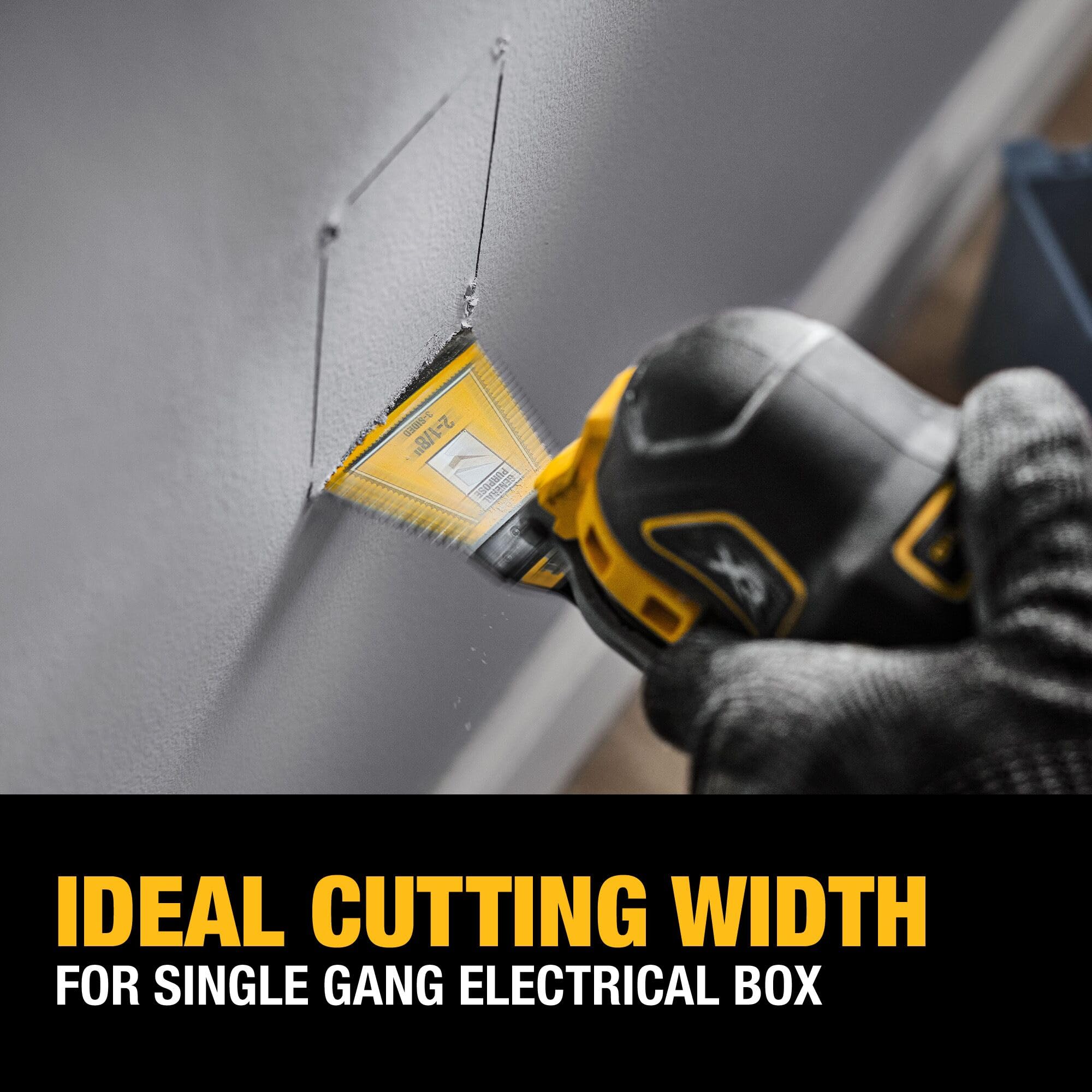 DEWALT Set di lame per utensili oscillanti multiuso da 8 pezzi (DWA428SET)