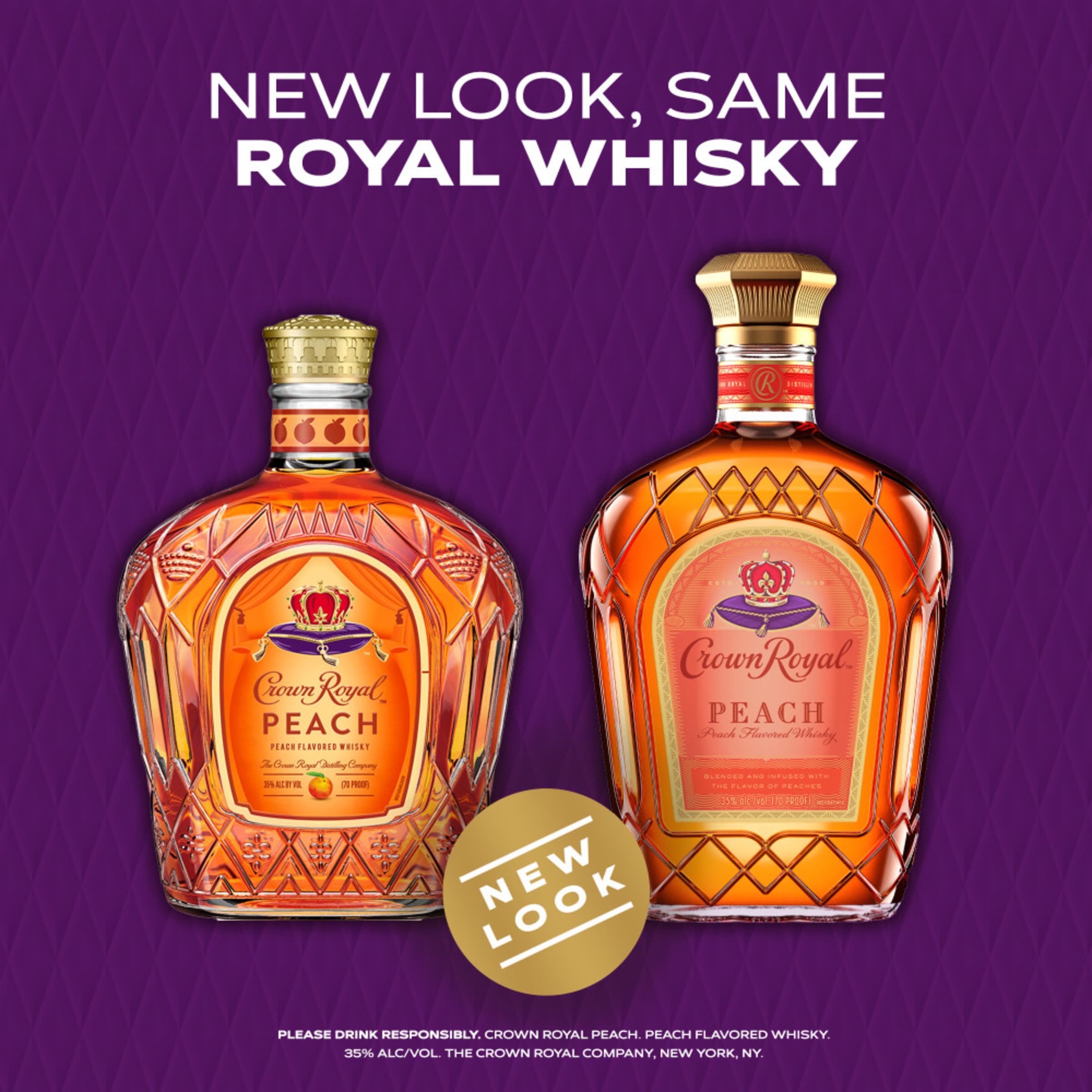 Crown Royal Peach 0,7L (35% Vol.)