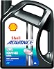 Shell Advance 4T Ultra 10W-40, 4 Litre