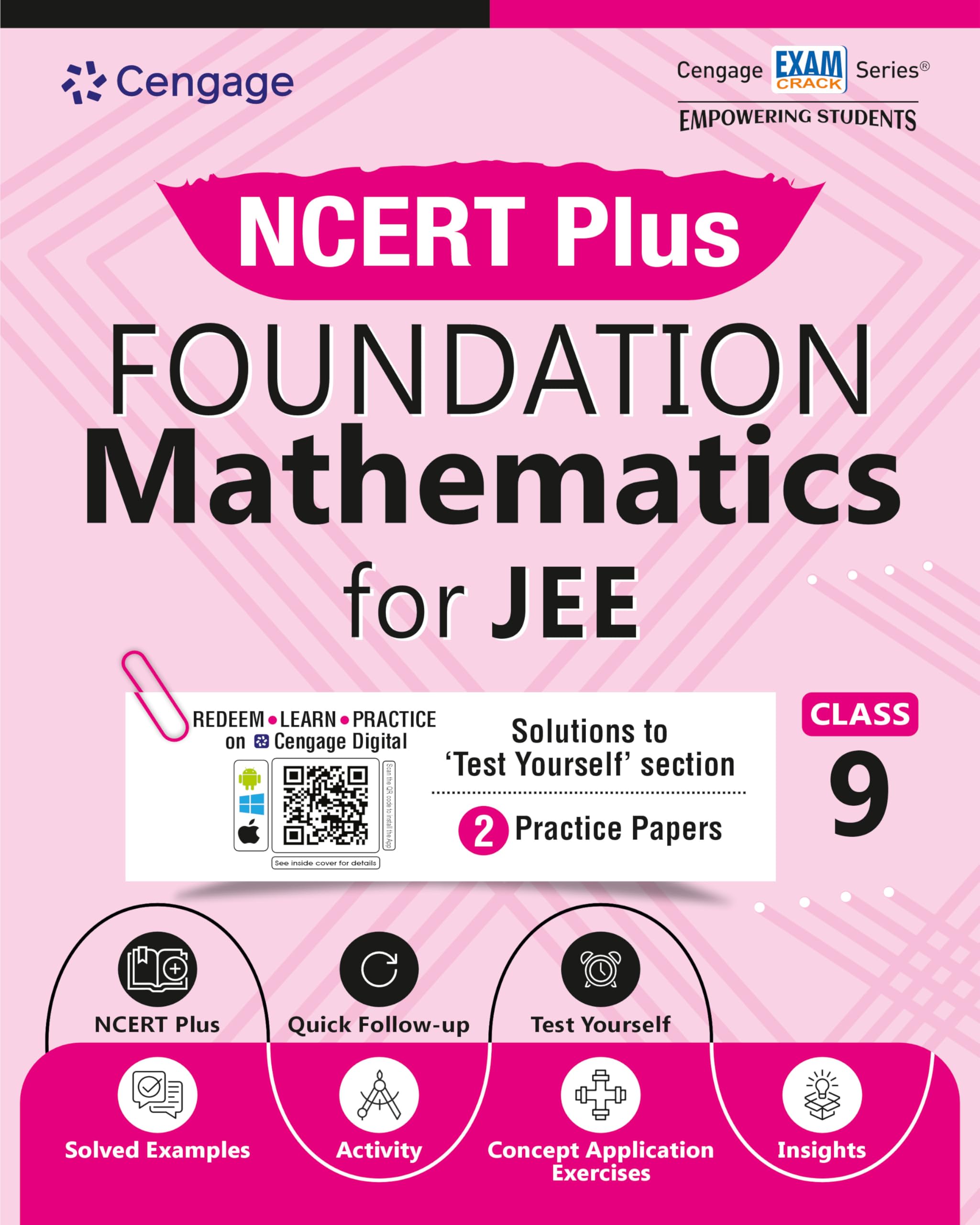 NCERT Plus Foundation Mathematics for JEE: Class 9 Paperback – January 1, 2025