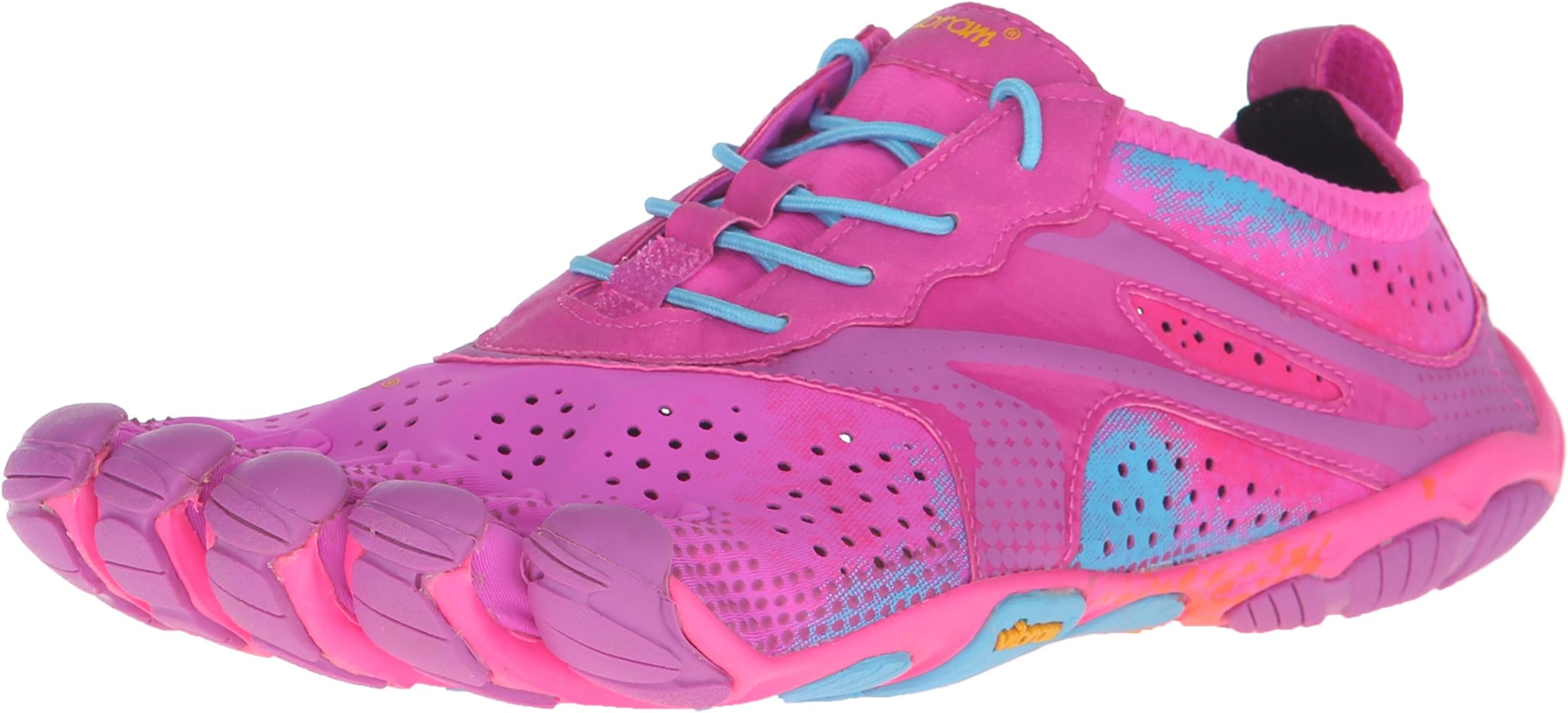Vibram FiveFingers Women's Bikila Evo Running Shoes, Multicolored Purple Blue, 3-3.5 UK (36 EU)