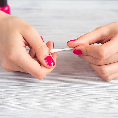 Miniatura 3 de Diane - Hisopos con puntas de algodón 100 % real, suaves, delicados con el rostro, para maquillaje y como aplicadores de belleza, para eliminación