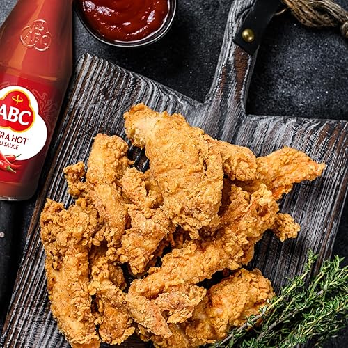 Miniatura 3 de ABC Salsa de chile extra picante, 11.3 onzas, sambal picante estilo sriracha, sin MSG, sabor Umami, salsa de barbacoa indonesia hecha con chile y ajo