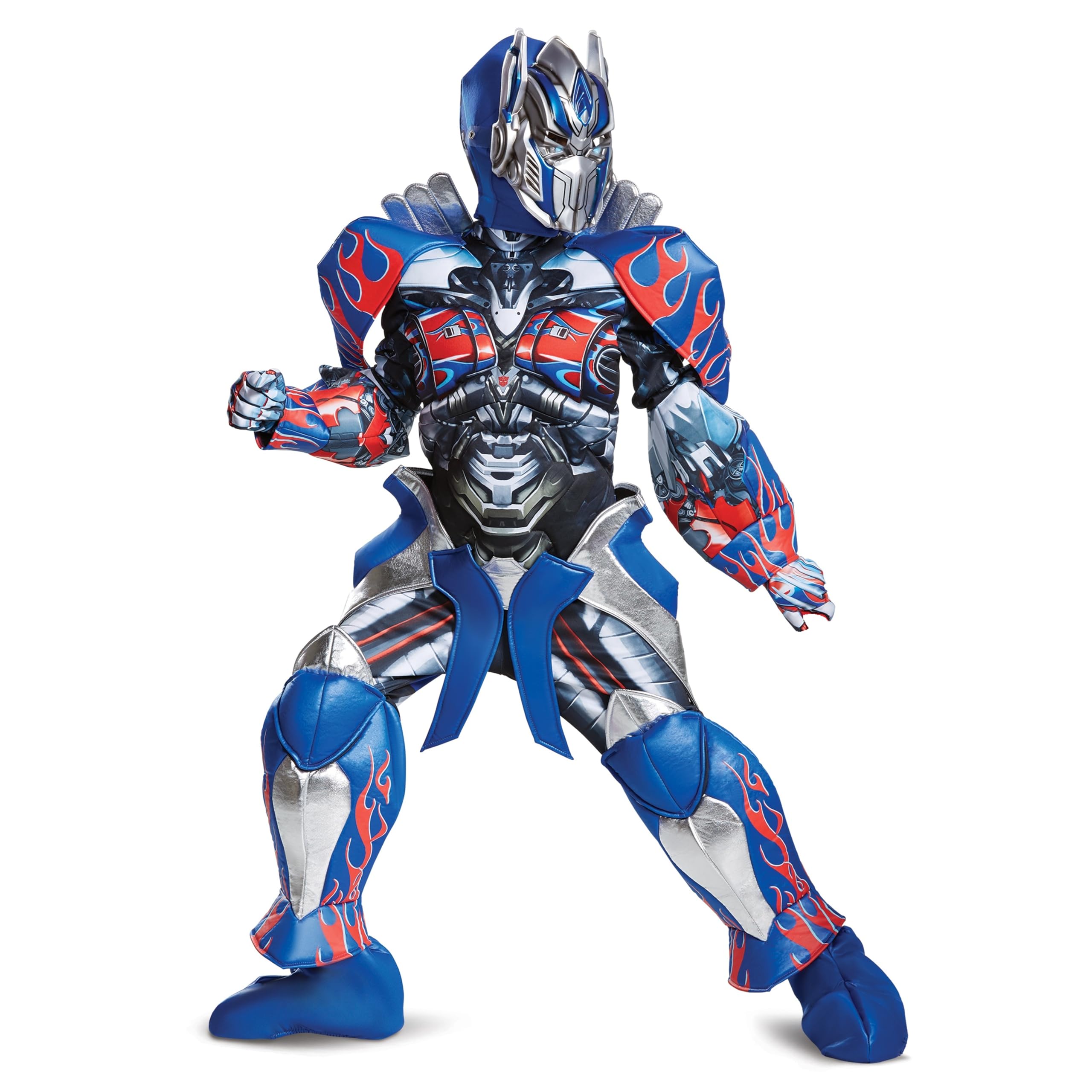 Disguise Disfraz de Transformers Optimus Prime Prestige para niños, disfraz de Halloween para niños