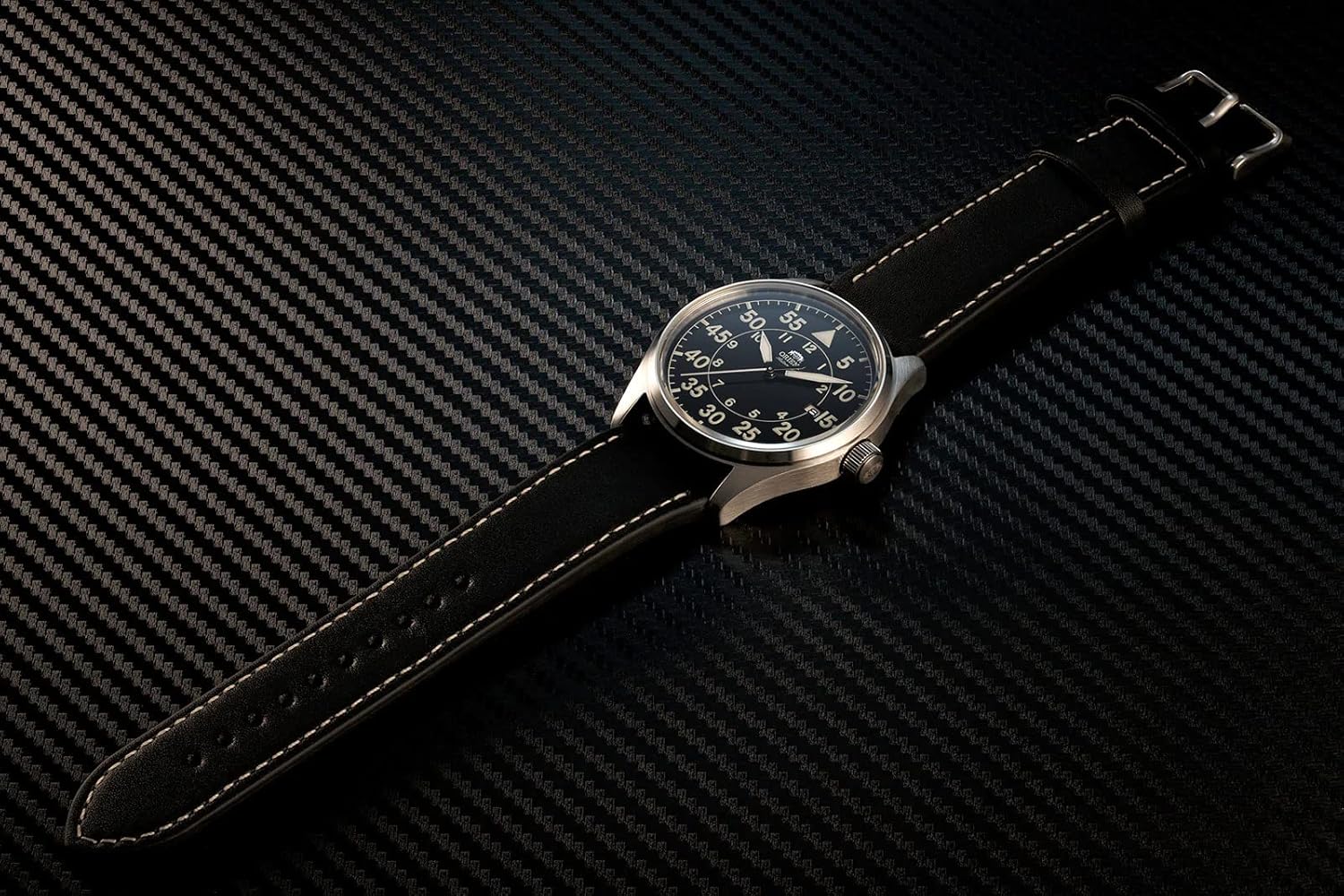 Orient Aviator Flight Refresh - Orologio da polso da uomo automatico e a carica manuale meccanico casual