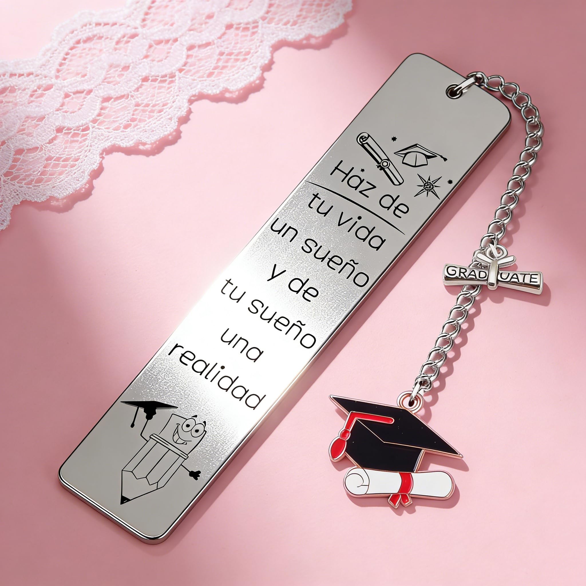 Regalo Graduación Marcadores Inspirador Recuerdo Universidad Mejor Amigo Hijo Hija Mujeres Hombres Adolescentes