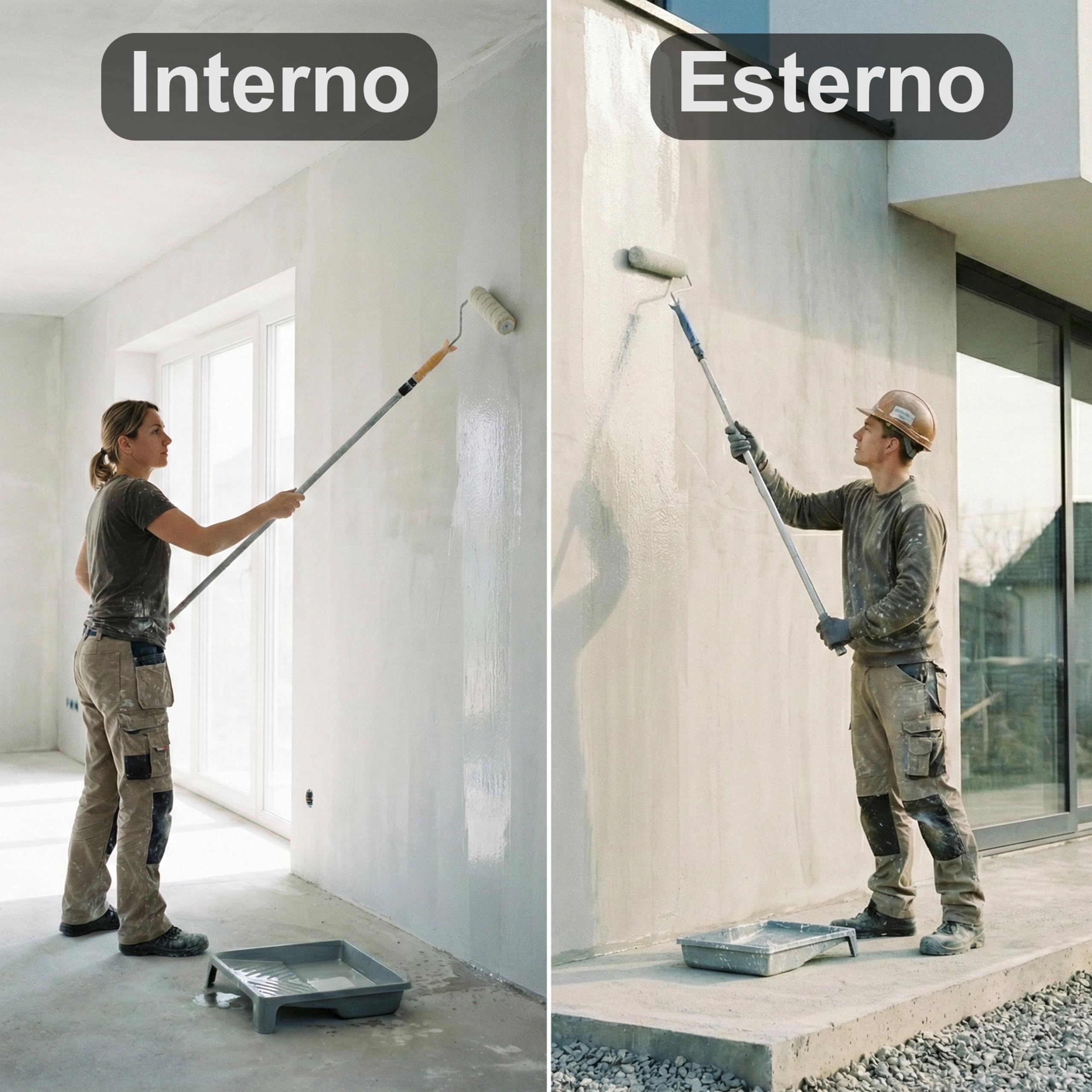 WO-WE Primer Nano Fondo Speciale Prima mano per Facciate Pareti W519 – 10L