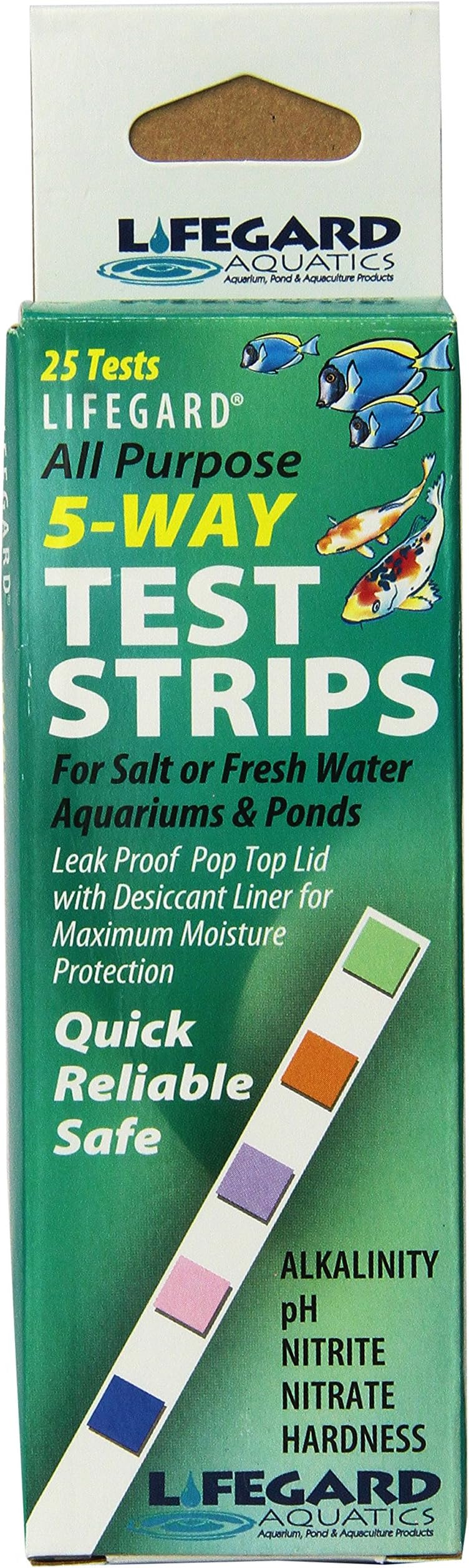 Lifegard Aquatics 5 Way Test Strip