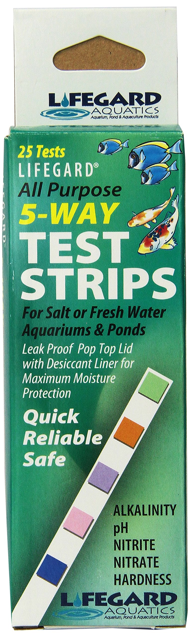 Lifegard Aquatics5 Way Test Strip