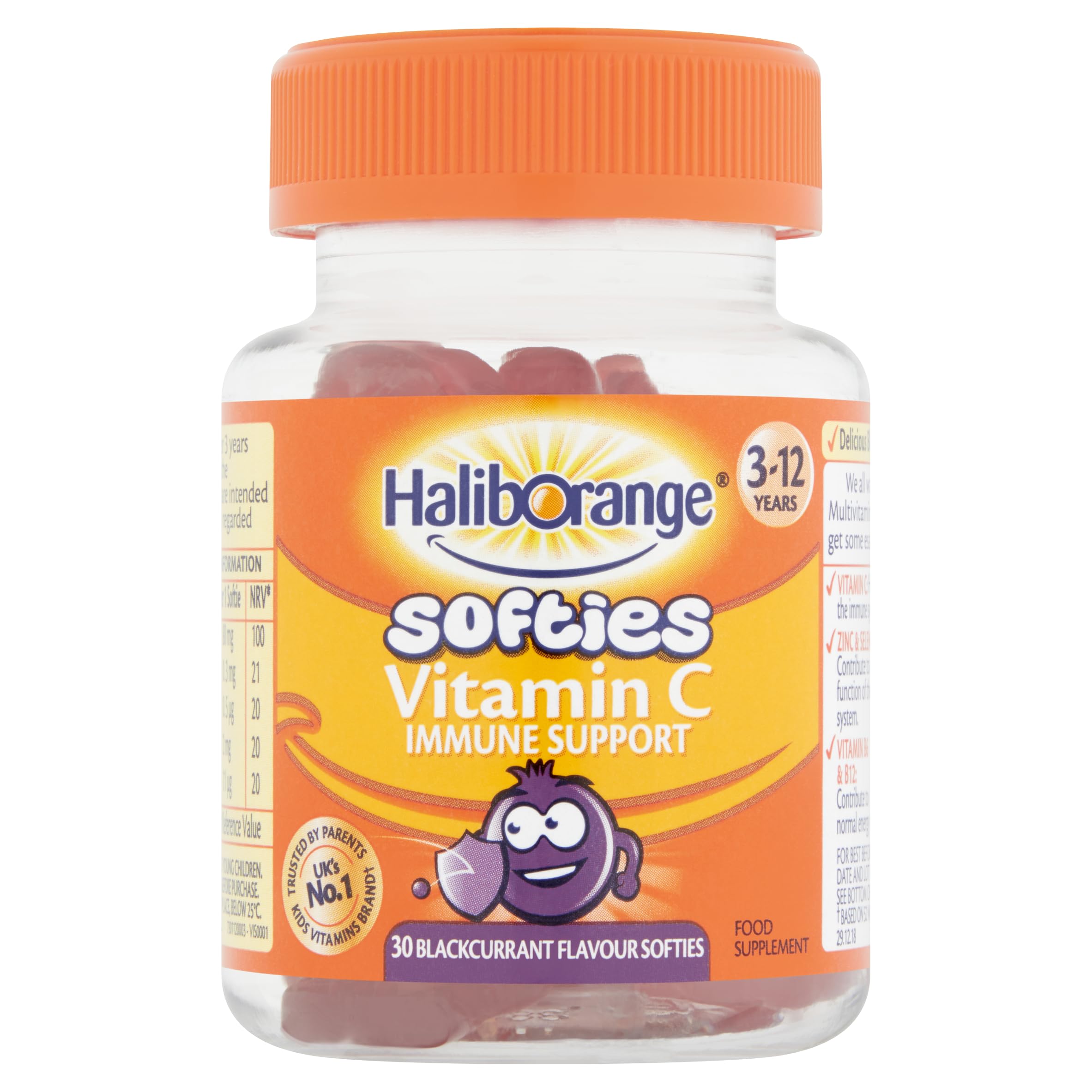 Amazon.com: Seven Seas Haliborange Vit C Immune Softies 30