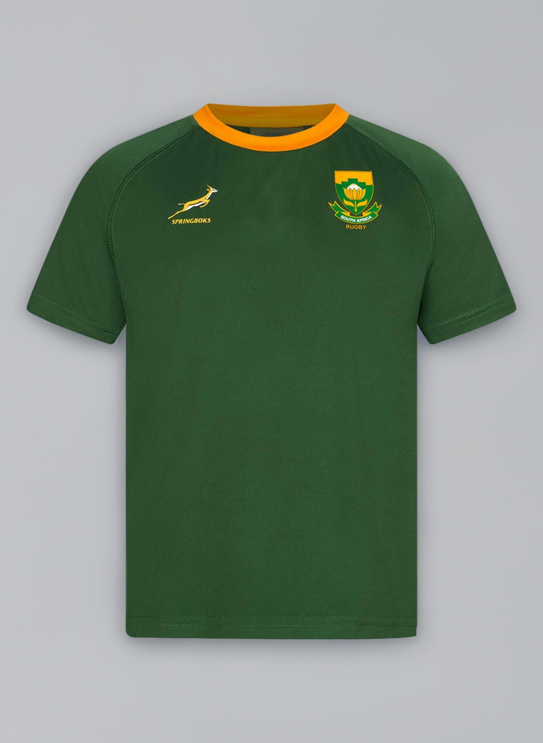 Official Kids Springboks Rugby Replica Shirt, Kids Springboks Shirt, Kids South Africa Rugby Shirt, Kids South Africa Rugby Training Top