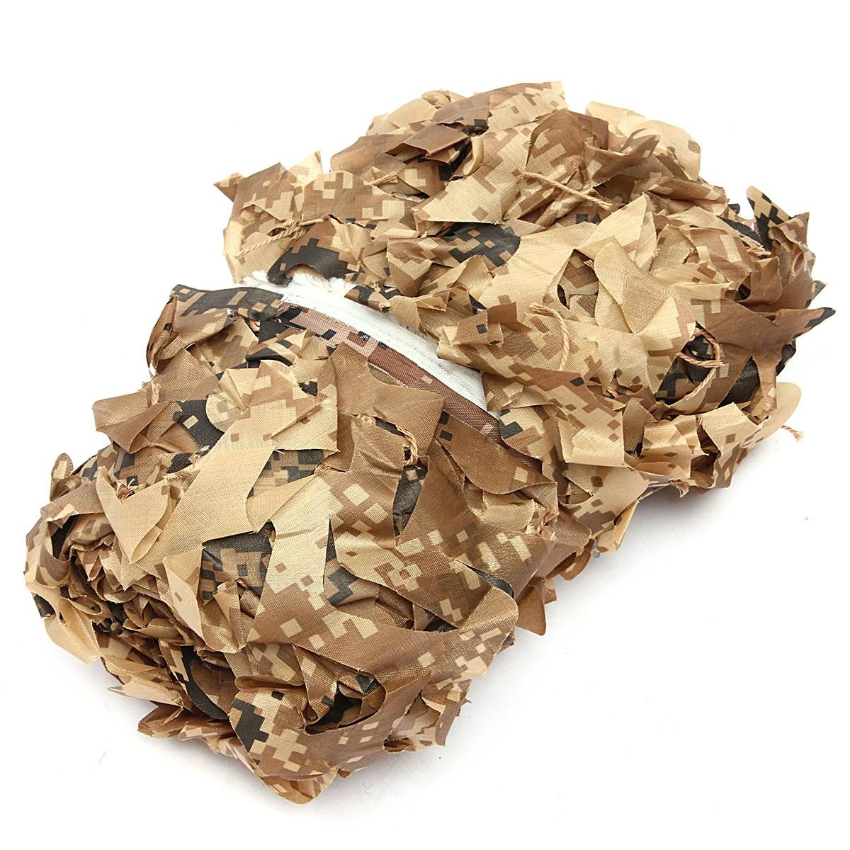 Oudini Desert Digital Camouflanetting, Woodland Camo Netting For Camping Hunting Sunshade, 1X2 M