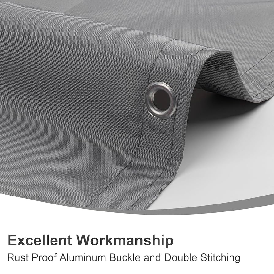 LOVE STORY Balcony Privacy Screen 100x600cm - Waterproof Balcony Railing Cover(PES),Dividing And Protective Screens For Balconies,UV Protection For Apartment Railings,Outdoor Garden,Cream