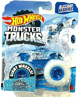 Monster Trucks Blizzard Bashers Podium Crasher Lynx, 1:64 Scale diecast Truck