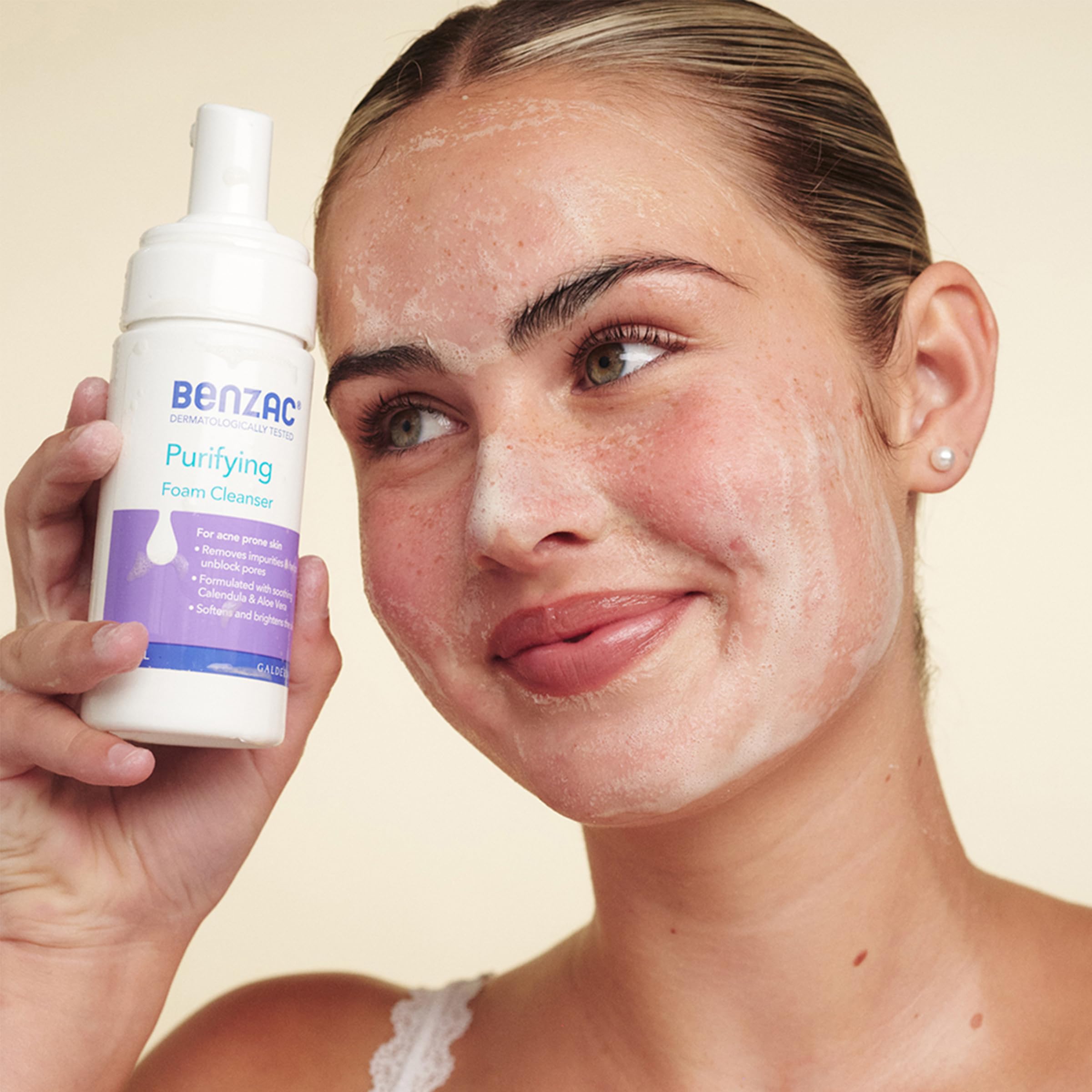 Benzac Espuma limpiadora facial diaria 130 ml AB