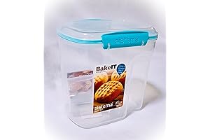 Keep Your Baked Goodies Fresh with Sistema Bake It 2.4 L Sugar Container