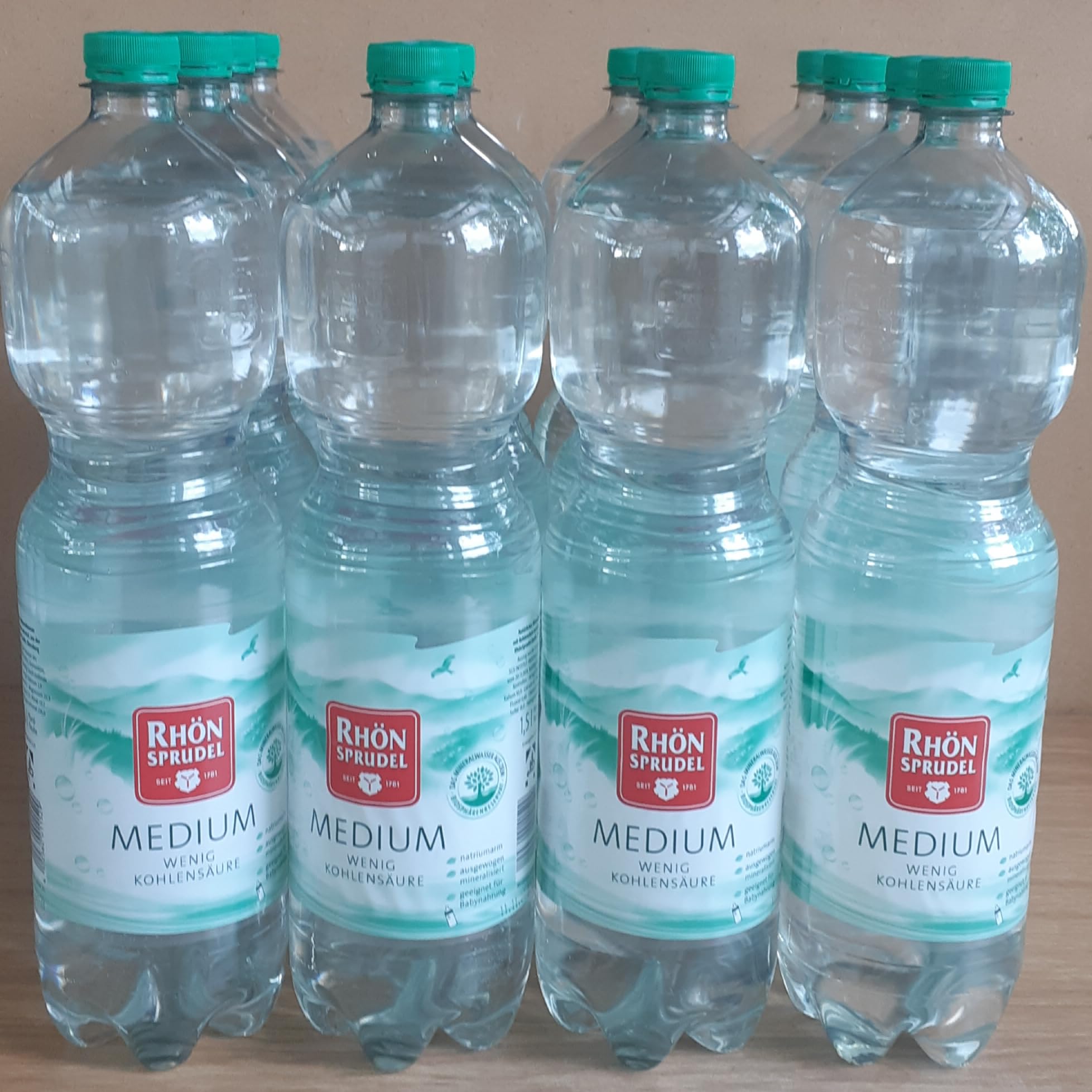 Rhönsprudel Medium Mineralwasser 16 x 1.5l Einweg