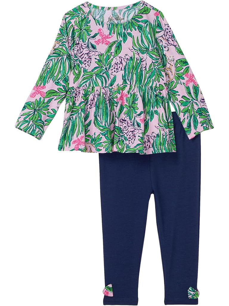 Multi Lilly Pulitzer Hollee Infant Tunic & Legging Set