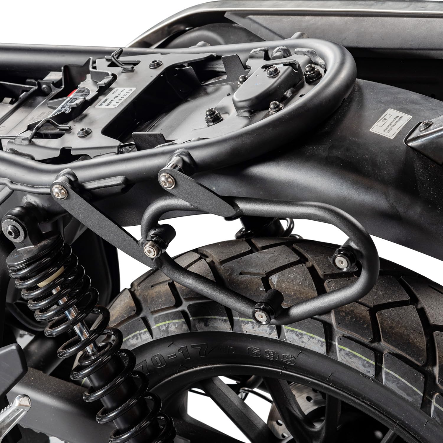 Supporto per borse da sella lato sinistro del motociclo 2023-2024 CL250 CL300 CL500