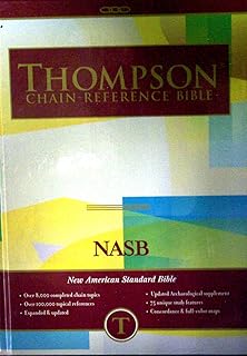 Thompson NASB Chain Reference Bible
