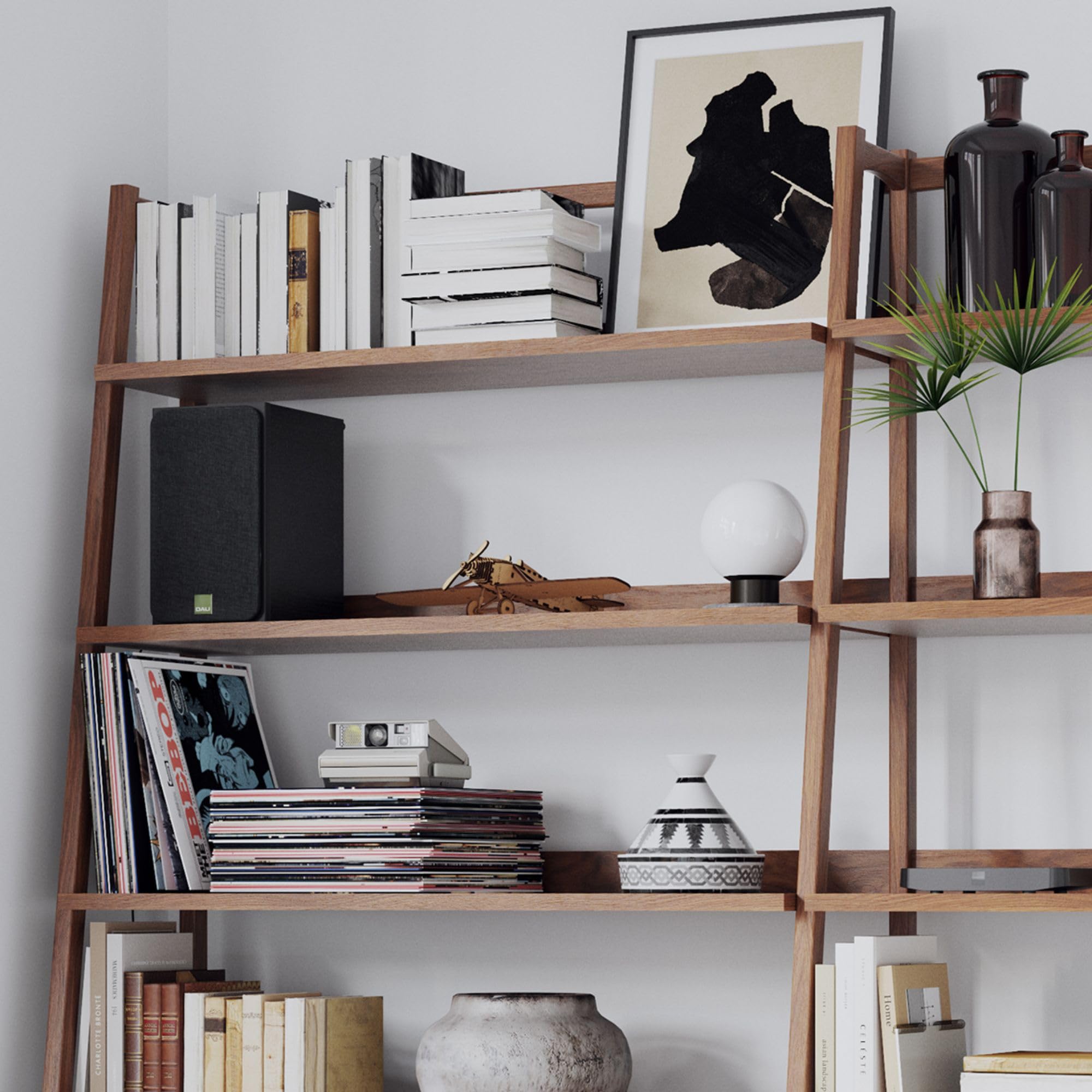 DALI Oberon 1C Coppia di altoparlanti attivi compatti – Squisita qualità del suono Hi-Fi, connessione wireless tramite Sound HUB, design elegante, perfetto per gli amanti della musica e gli