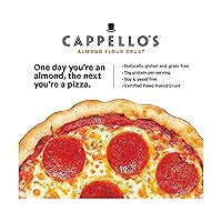 Vista 5 de Cappello's - Pizza de harina de almendras sin granos sin curar, 12 onzas