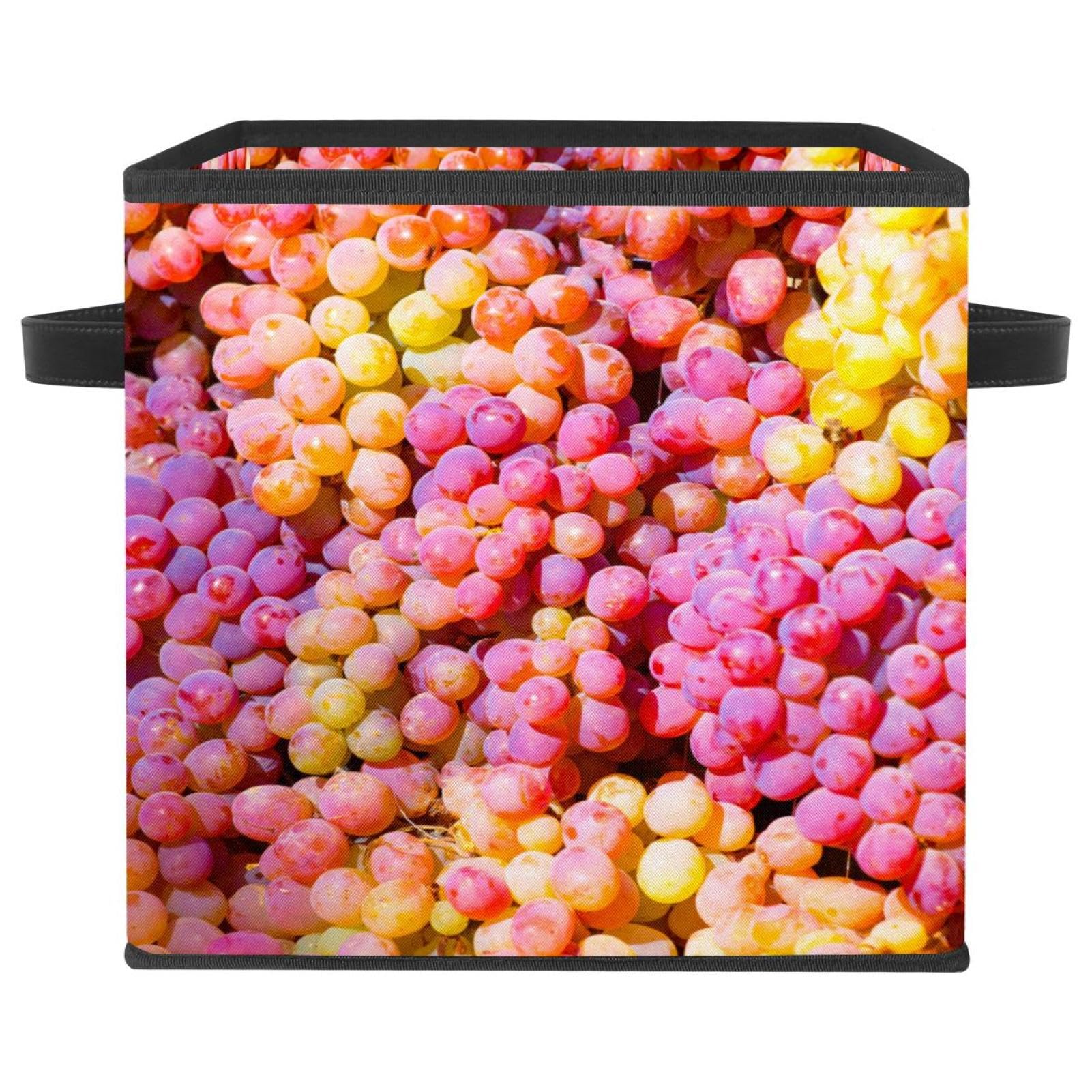 Boîte de rangement pliable tissu cube pour placard maison vêtements et livres