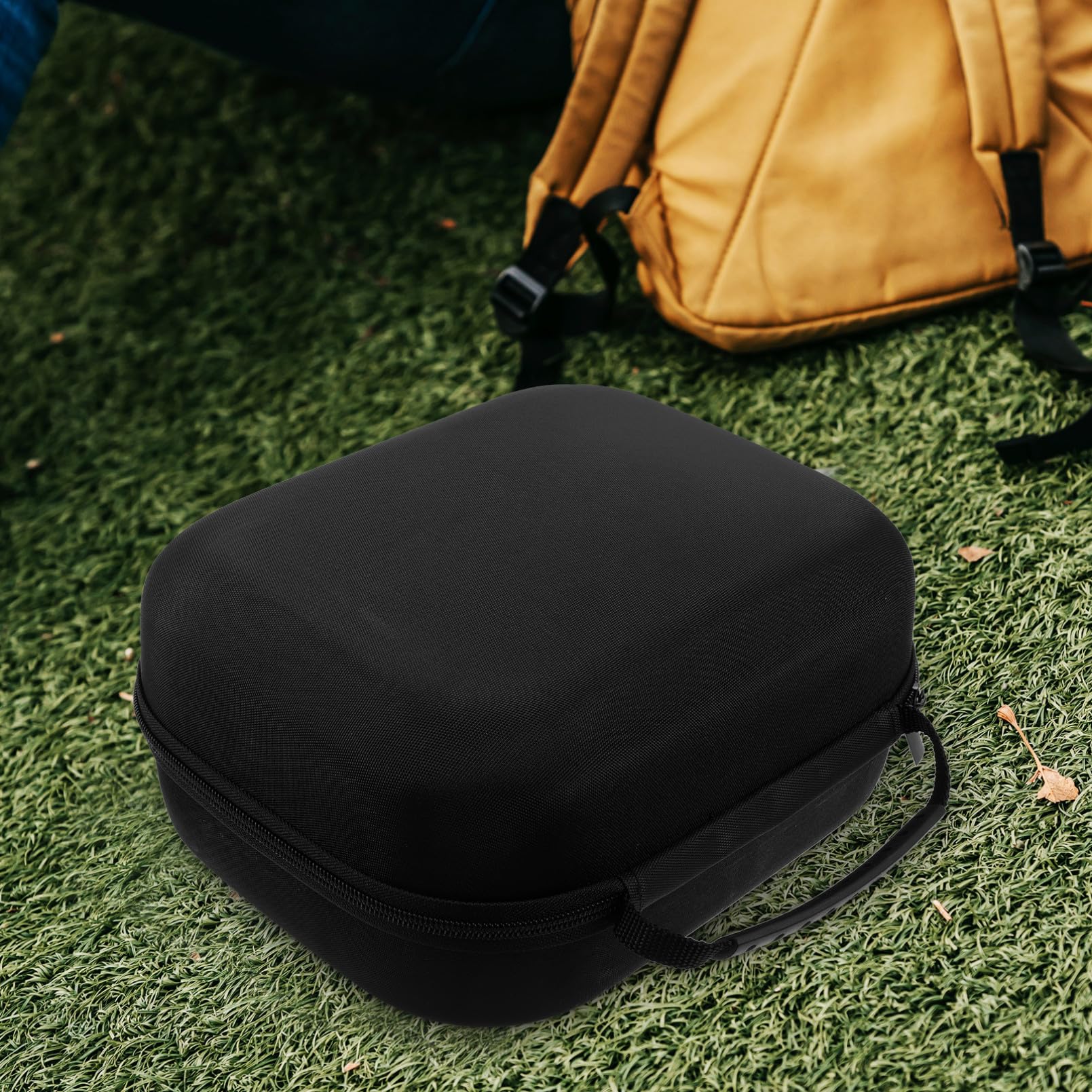 TEHAUX Borsa Protettiva per Occhiali VR in EVA Antishock Portatile per Viaggio e Vita Quotidiana Nero
