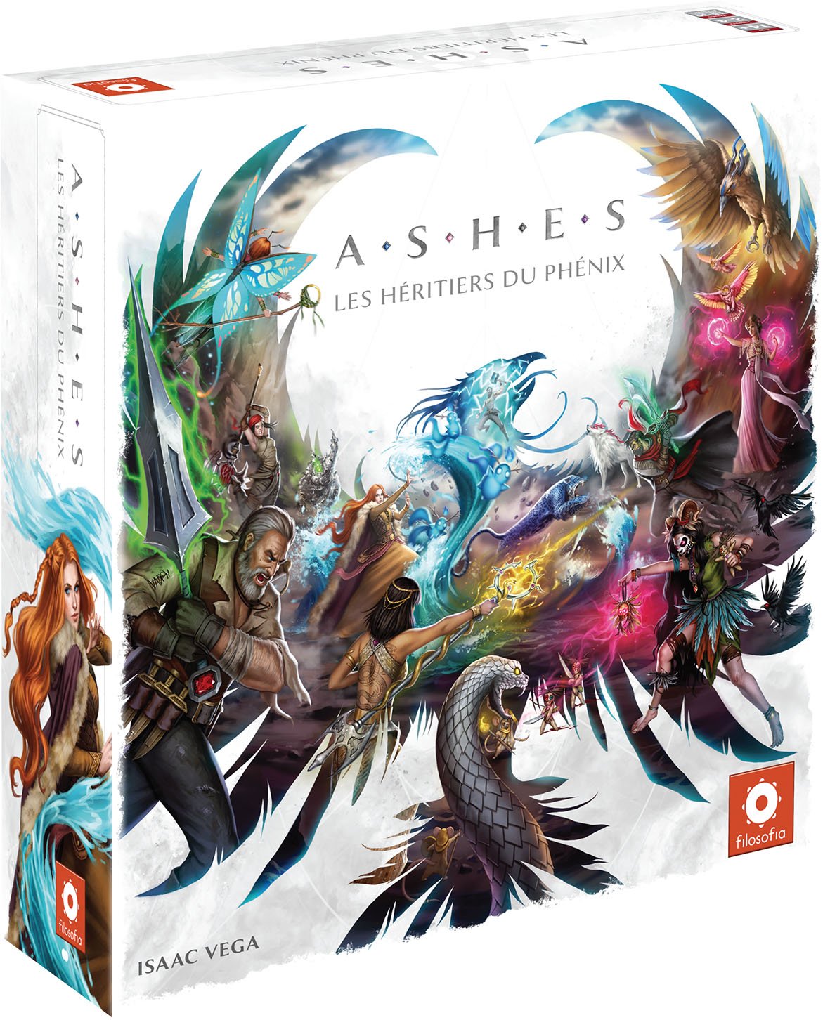 Plaid Hat Games | Ashes: Die Erben des Phönix | Gesellschaftsspiel | ab 14 Jahren | 2-4 Spieler | 15 bis 30 Minuten