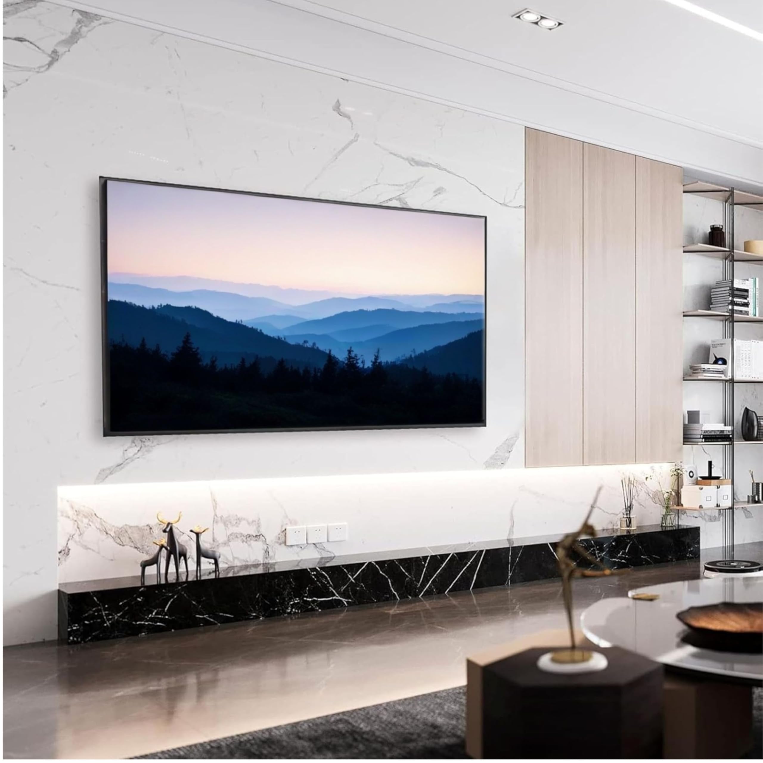 Supporto Per Televisori Da 26 A 63 Pollici, Fino A 50 Kg, Nero - Foto 2