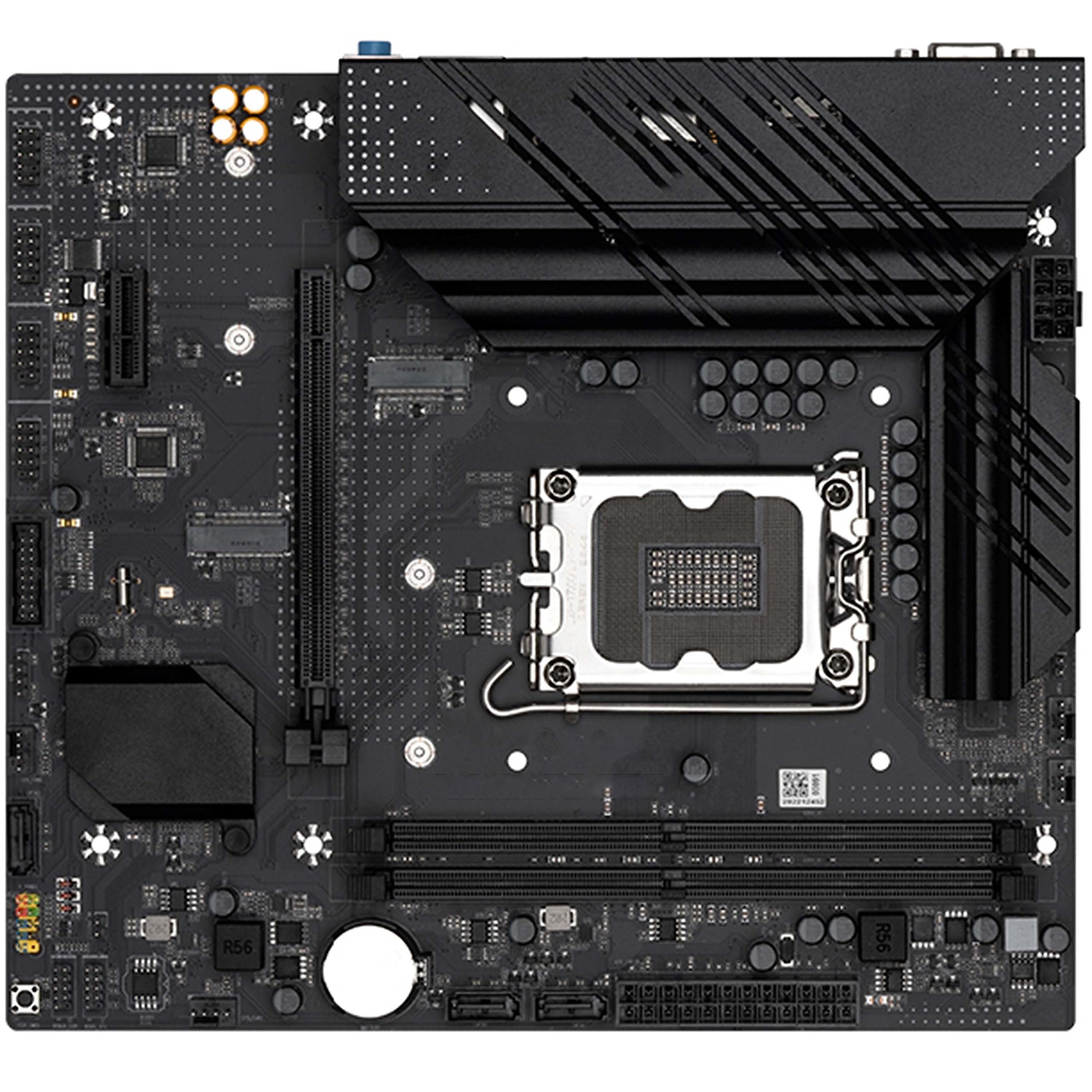 SIMPLETEK – Płyta główna z maską microATX LGA 1700 | DDR4 Slot karty graficznej + PCIe x1 + 2x gniazdo M.2 | HDMI VGA i USB 3.0