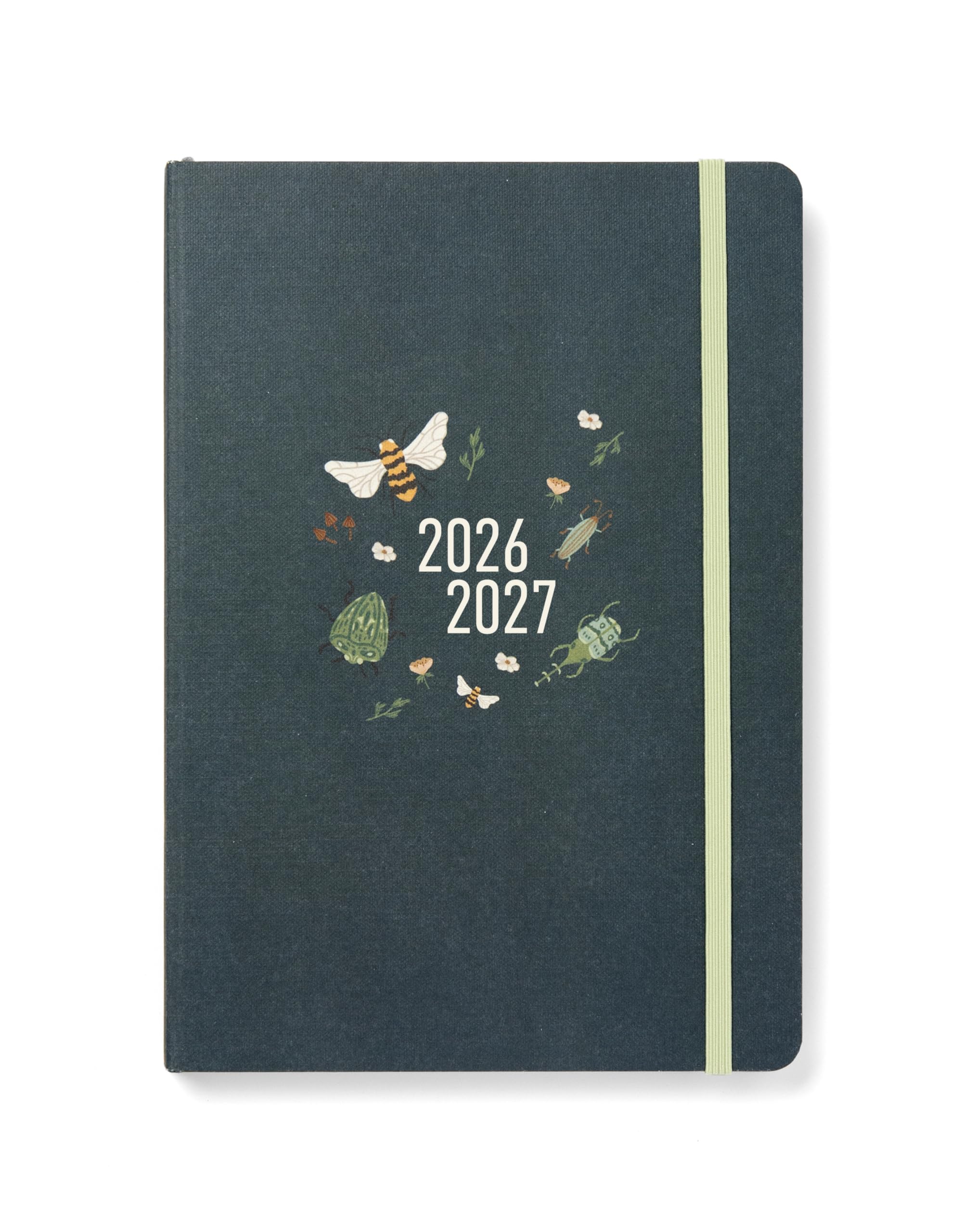 Letts of London Bumblebee A5 Academic 2026/2027 week to view diary - forest 27-031907
