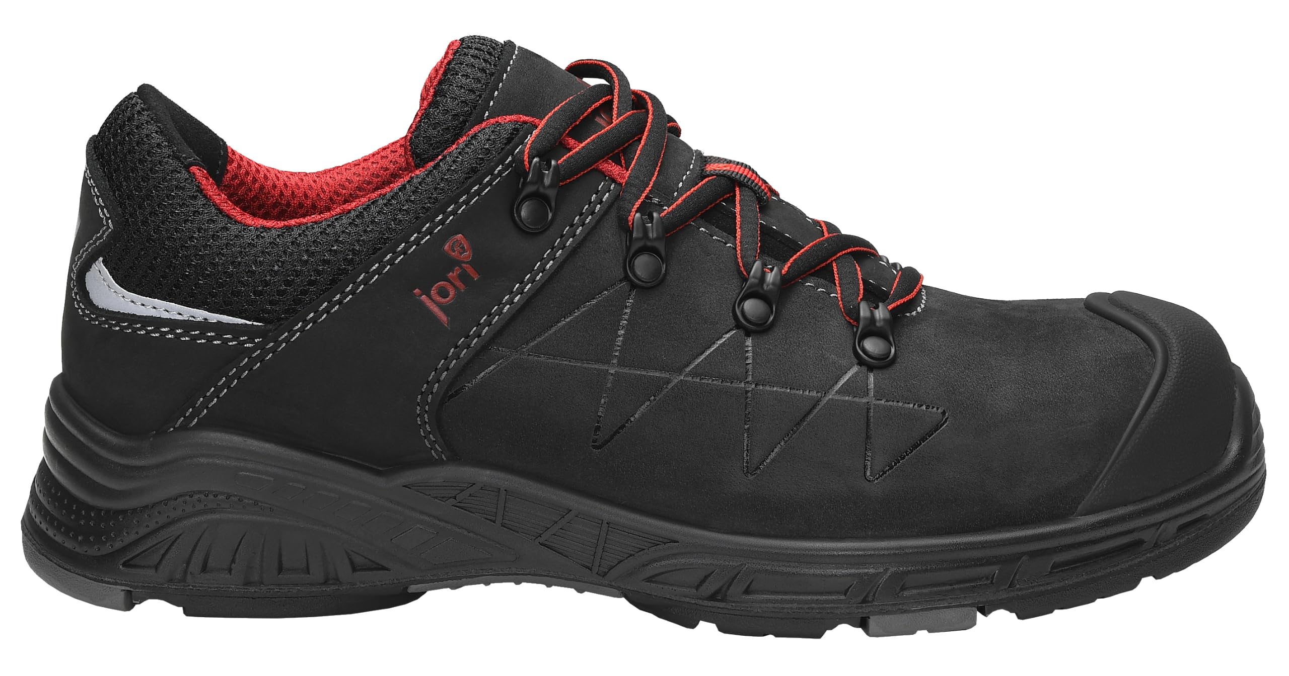 ELTEN Jori jo_Max Low S3S, buty ochronne dla kobiet i mężczyzn, skóra/tkanina, nosek z tworzywa sztucznego (lżejszy niż stalowy nosek), lekkie, klasyczne