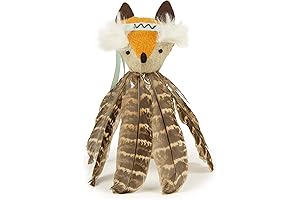 SmartyKat Toss-A-Fox: The Fluttery Cat Toy that Will Get Your Feline Friend Jumping!
