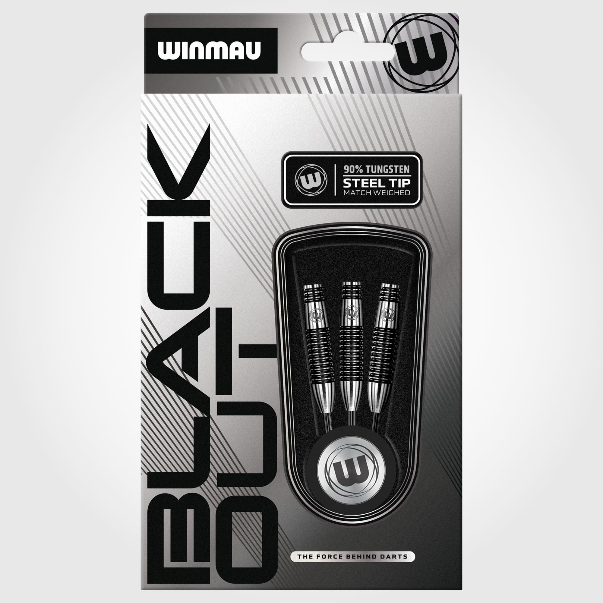 Amazon.co.jp: Winmau Blackout 90% tungsten steel-tip darts - 26