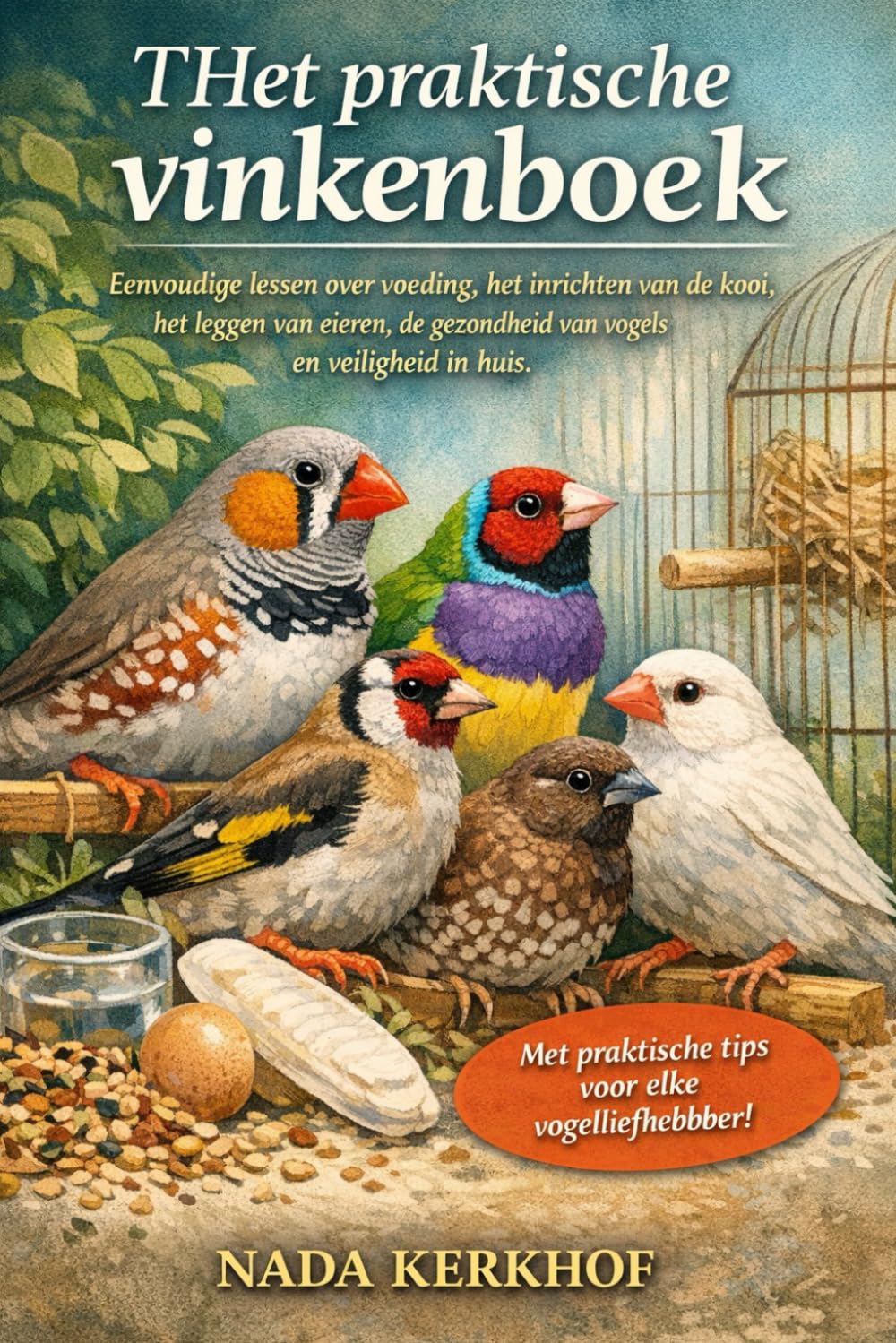 THet praktische vinkenboek: Eenvoudige lessen over voeding, het inrichten van de kooi, het leggen van eieren, de gezondheid van vogels en veiligheid in huis.