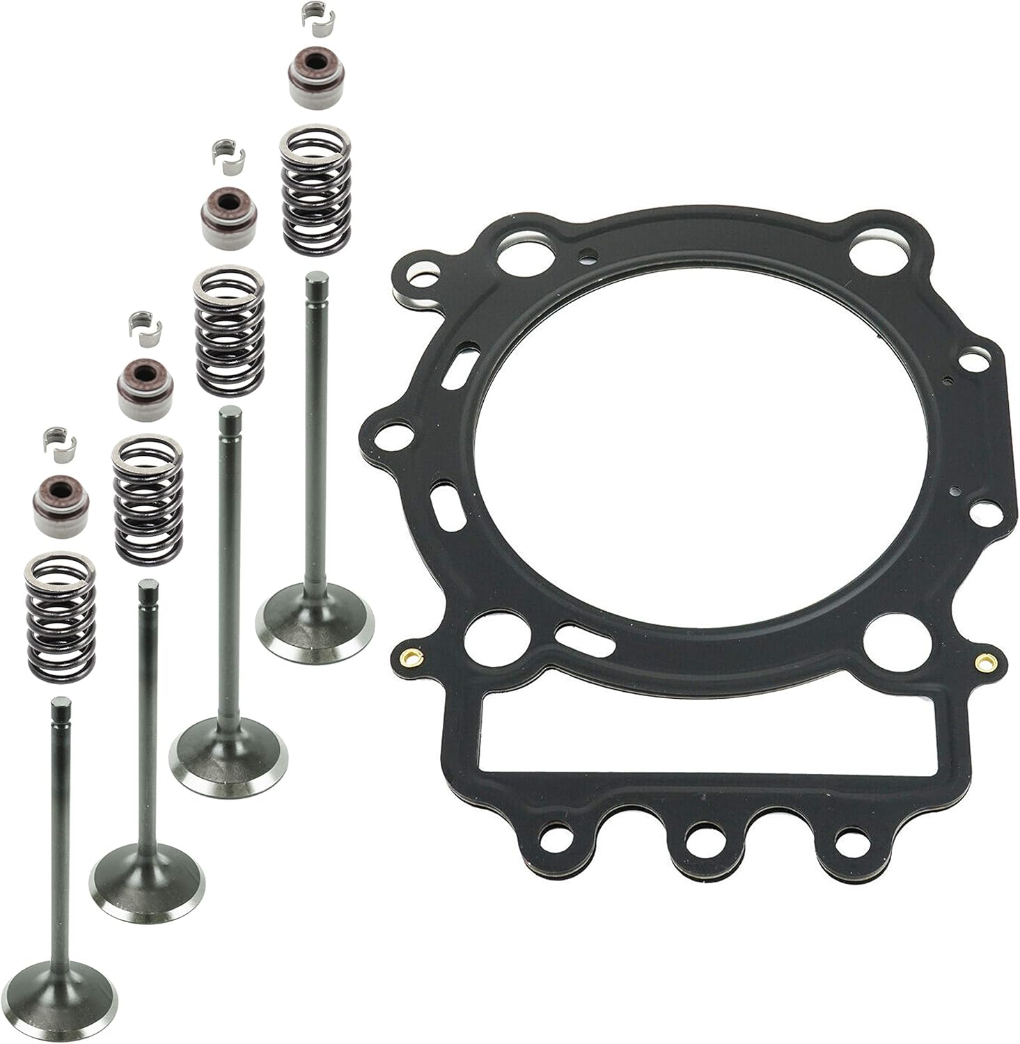 Caltric Cylinder Head Valve Gasket Kit Compatible with Arctic Cat