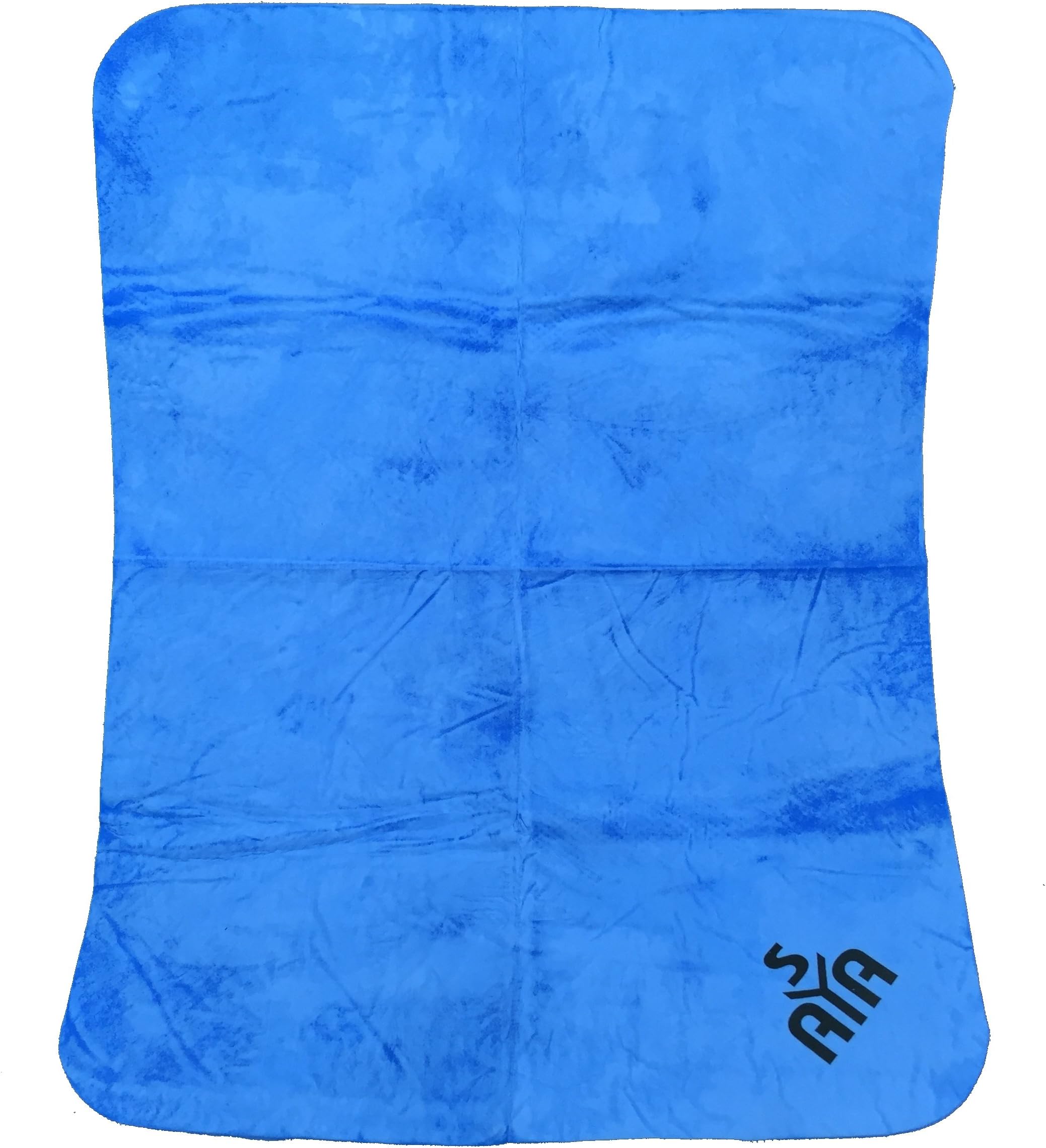 YISAMA PVA Chamois Dog Towel,Super Absorbent Pet Towel, Just Drain and Dry Again, Flexible Packaging 43x32 Cm. Color Blue