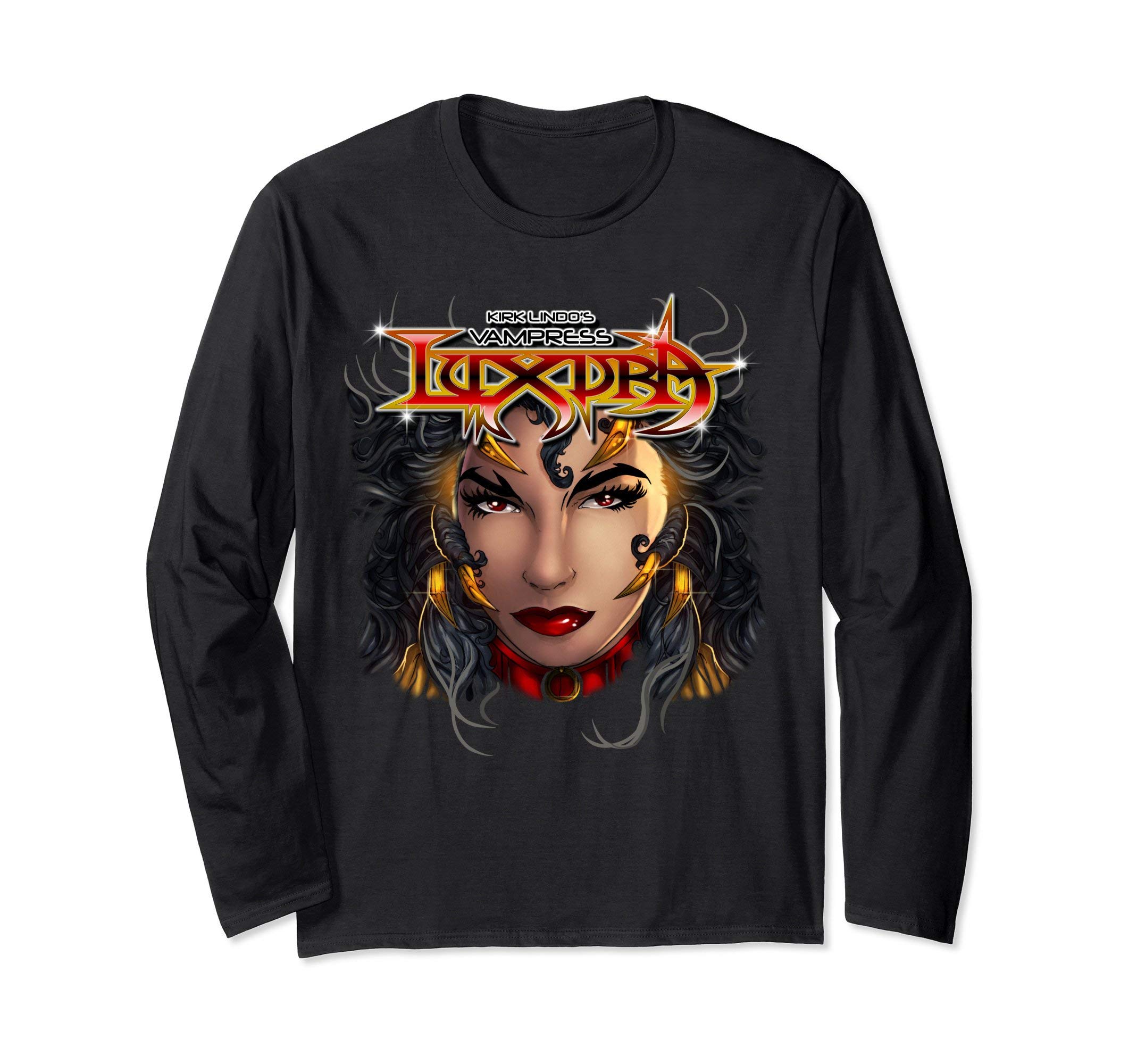 PerForce ApparelVampress Luxura: Face Long Sleeve T-Shirt