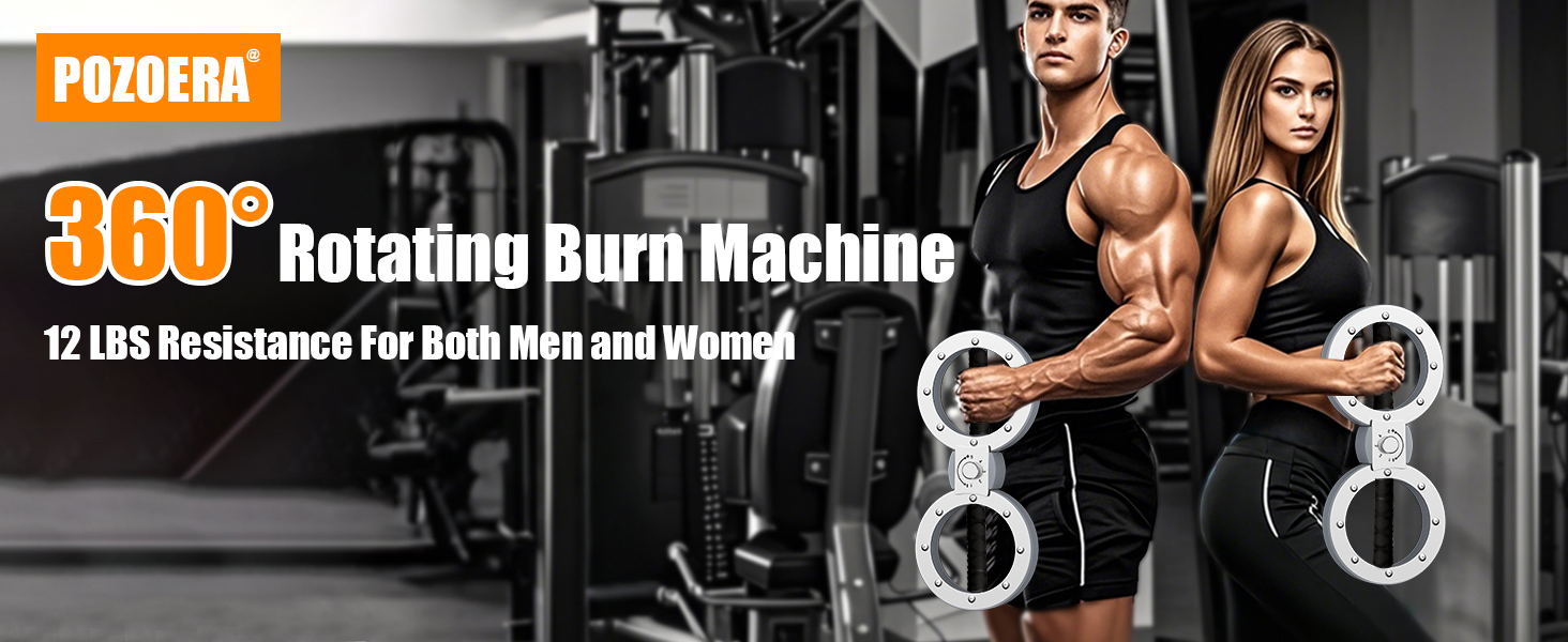 Amazon.com: POZOERA Burn Machine with Adjustable Resistance for
