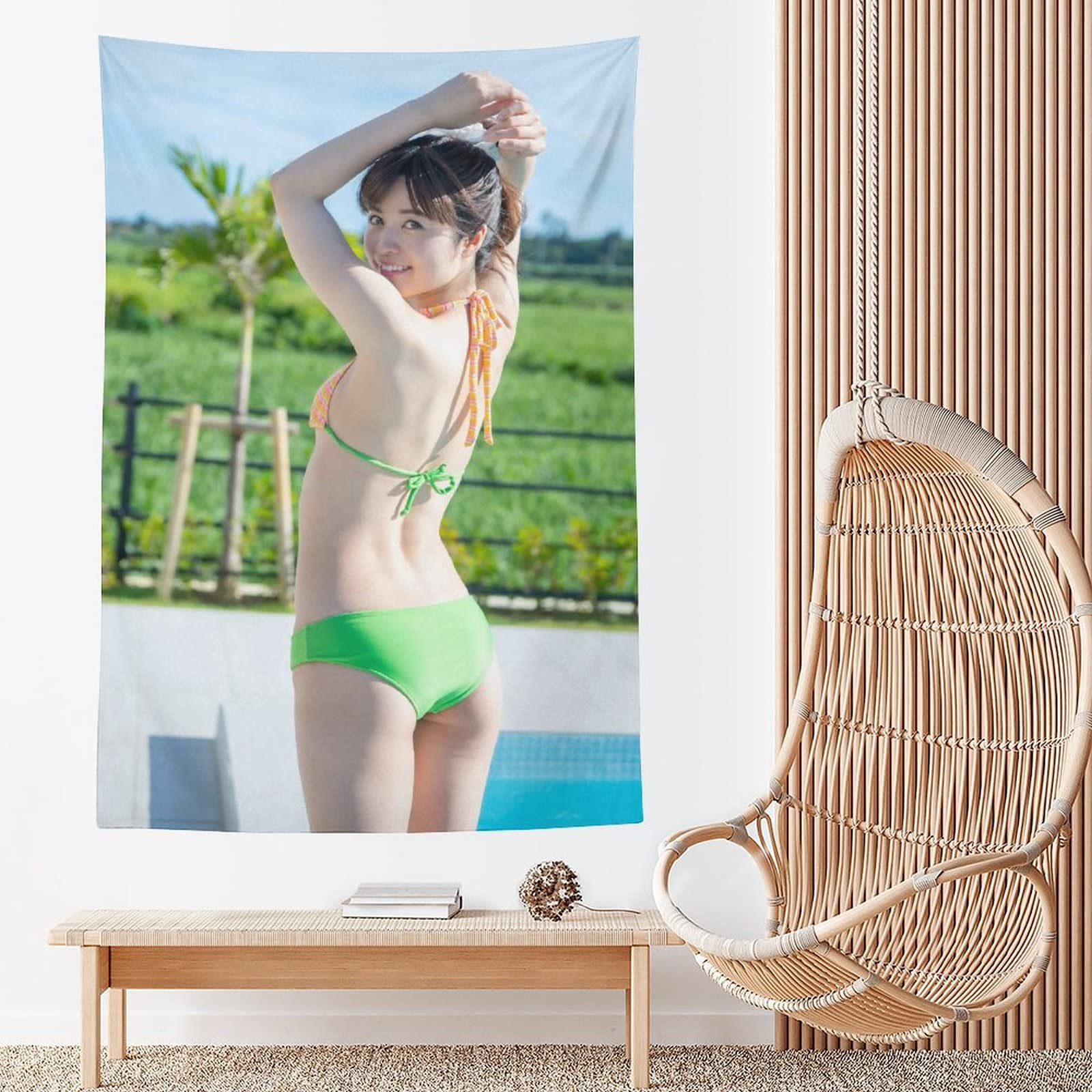 Amazon.co.jp: 人気 朝比奈ななせ タペストリー インテリア アート