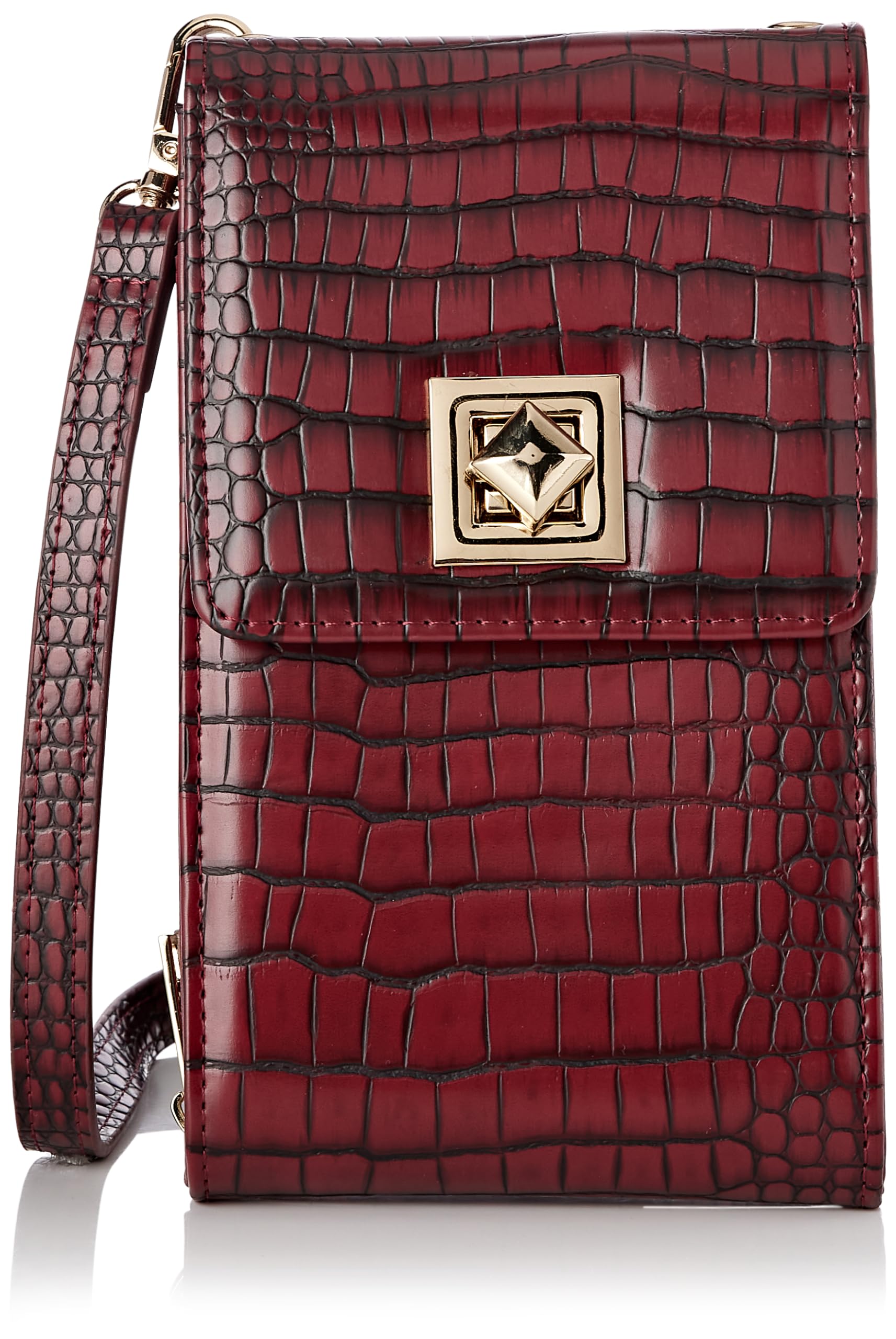 NALLY Women's Shoulder Bag, DarkRed, One Size