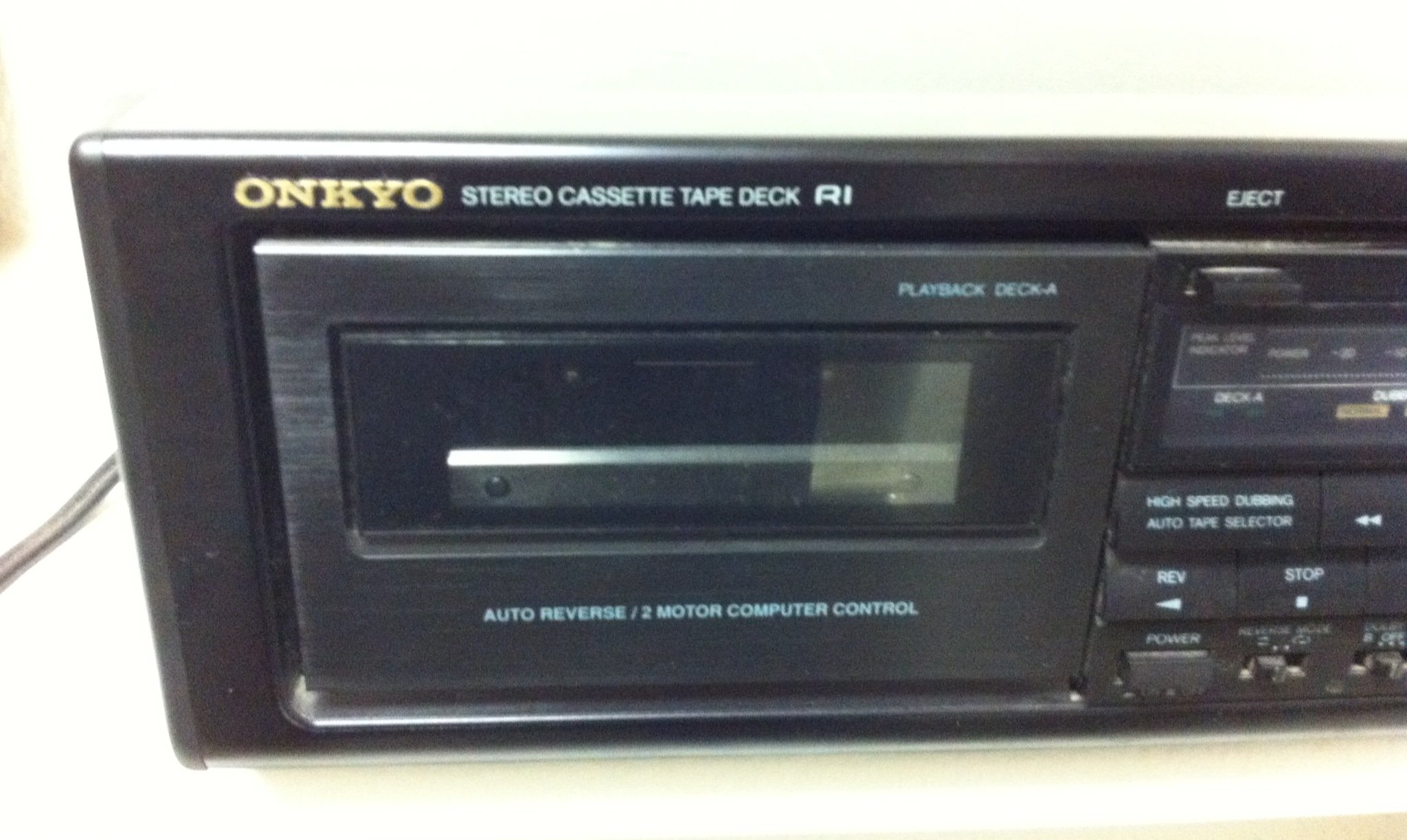 ラジオ・コンポ TEAC STEREO CASSETTE DECK Amazon.com: Onkyo TA-RW404 Stereo Double Cassette Player Recorder